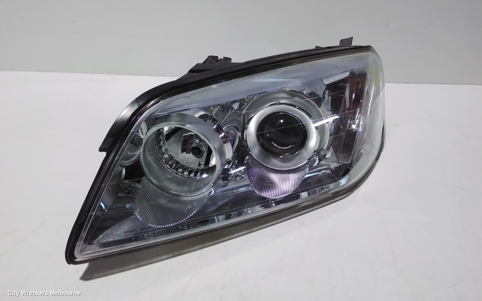 HOLDEN CAPTIVA LEFT HEADLAMP, CG, CX/LX/SX/CAPTIVA 7 (4TH VIN = C), CHROME INNER TYPE, 09/2006 - 02/2011