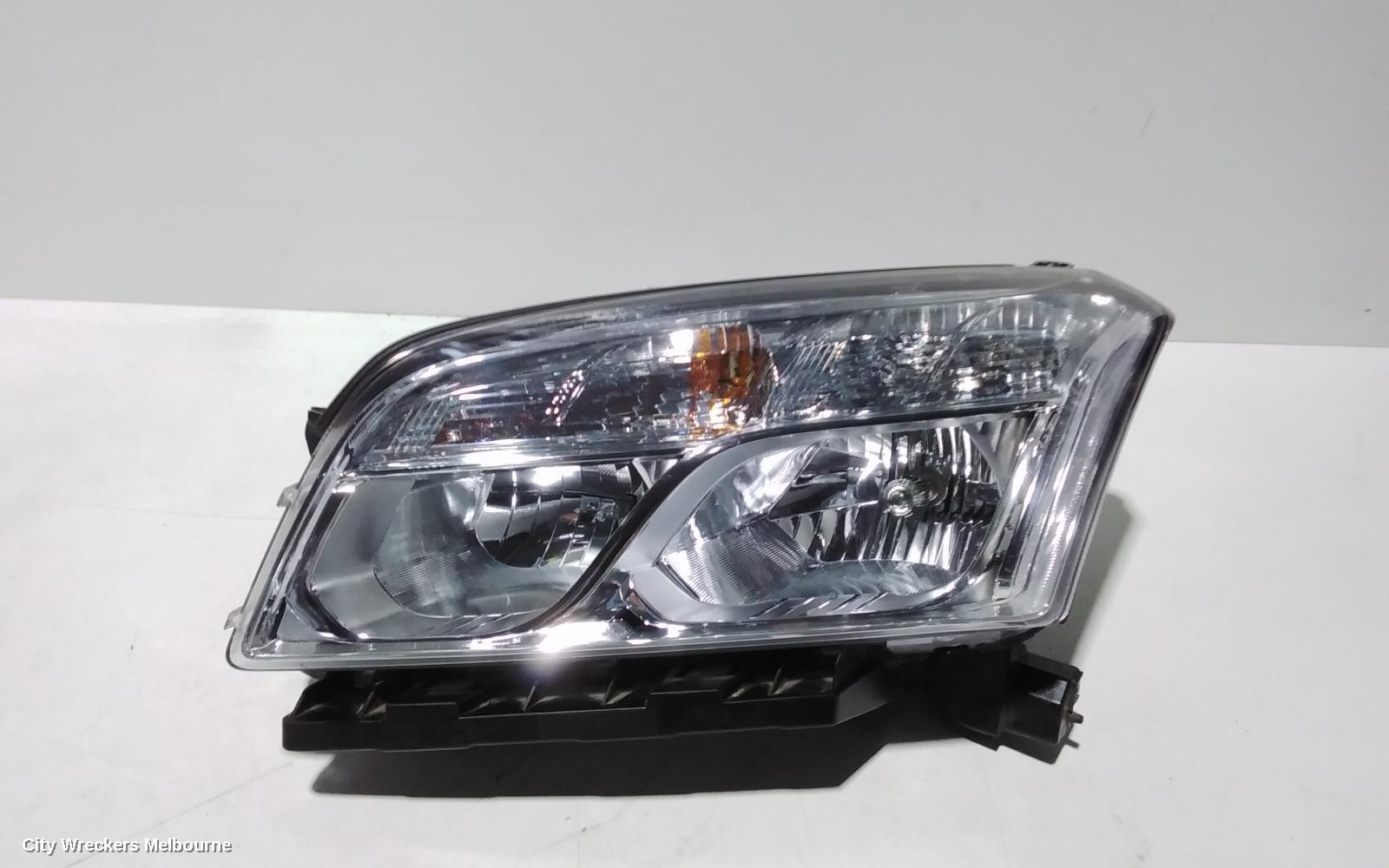 HOLDEN TRAX LEFT HEADLAMP, TJ SERIES, 08/2013 - 09/2016