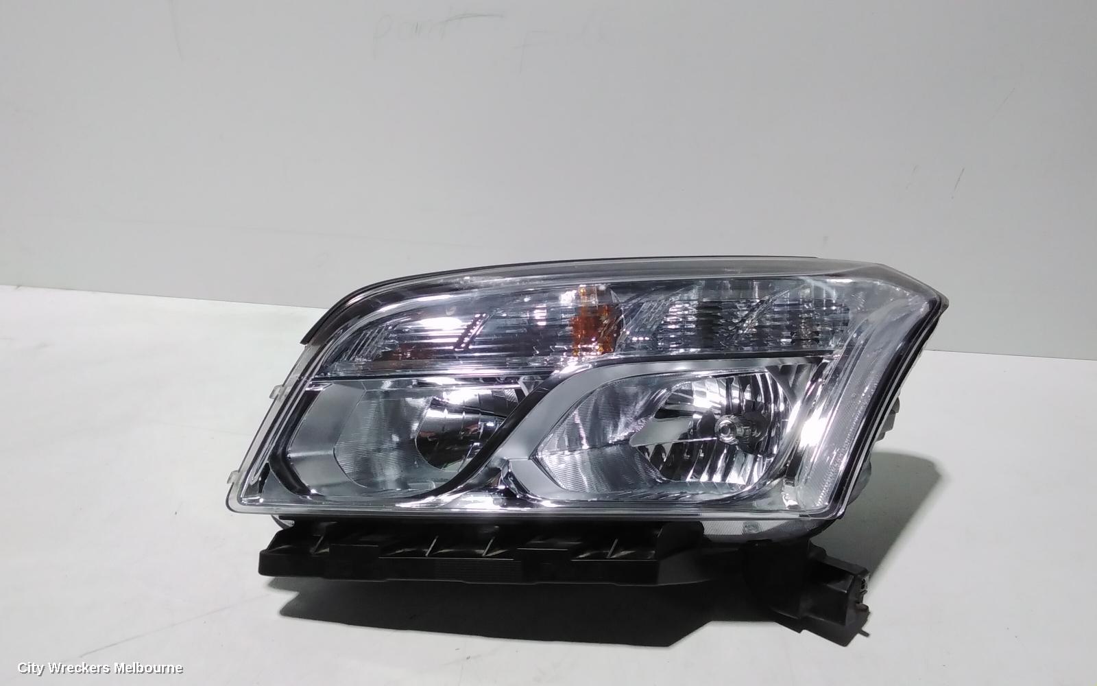 HOLDEN TRAX LEFT HEADLAMP, TJ SERIES, 08/2013 - 09/2016