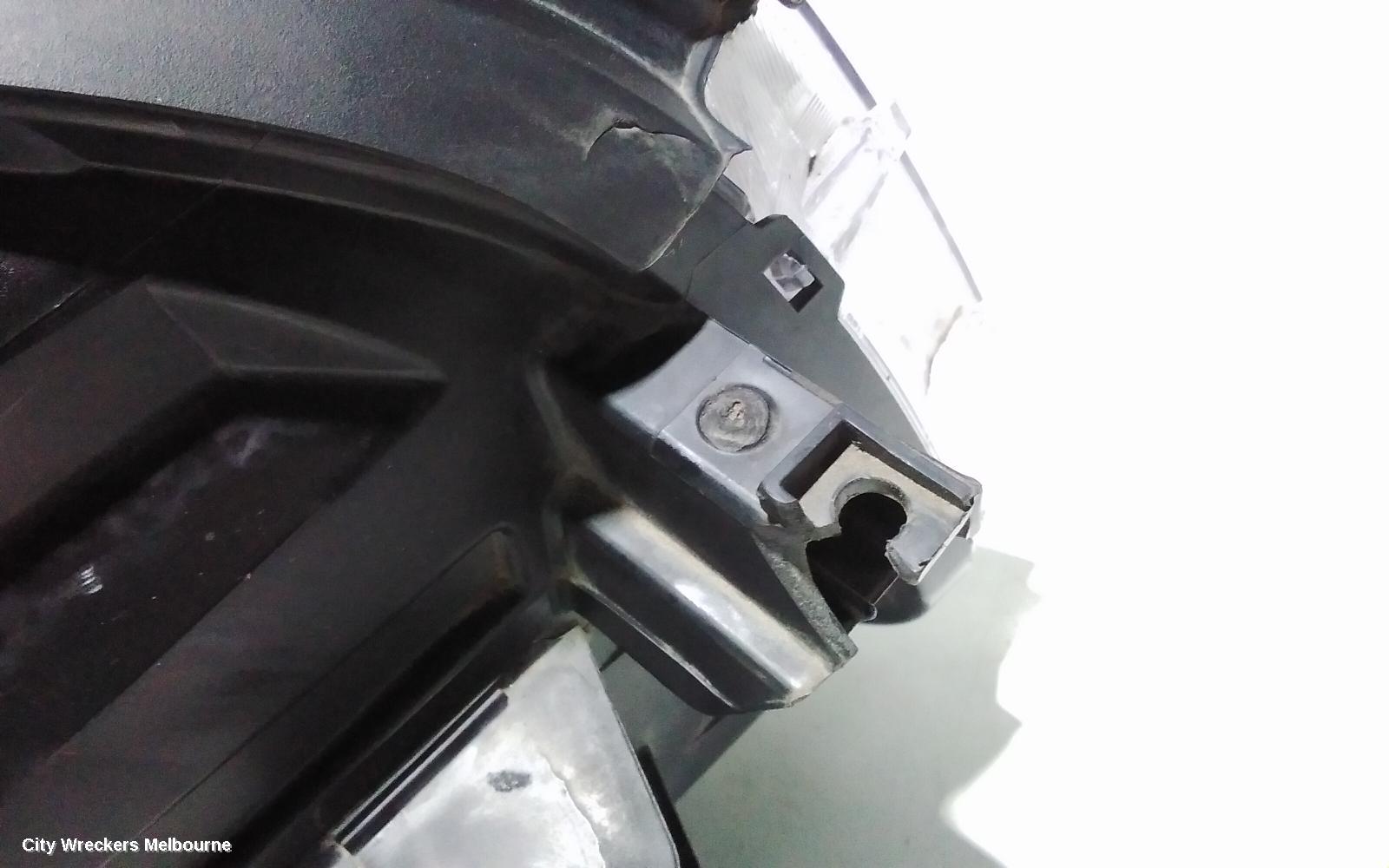 HOLDEN TRAX LEFT HEADLAMP, TJ SERIES, 08/2013 - 09/2016