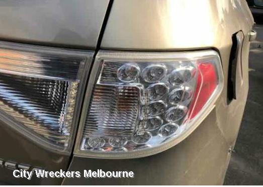 SUBARU IMPREZA LEFT TAILLIGHT, G3, HATCH, IN BODY, 04/2007 - 11/2011