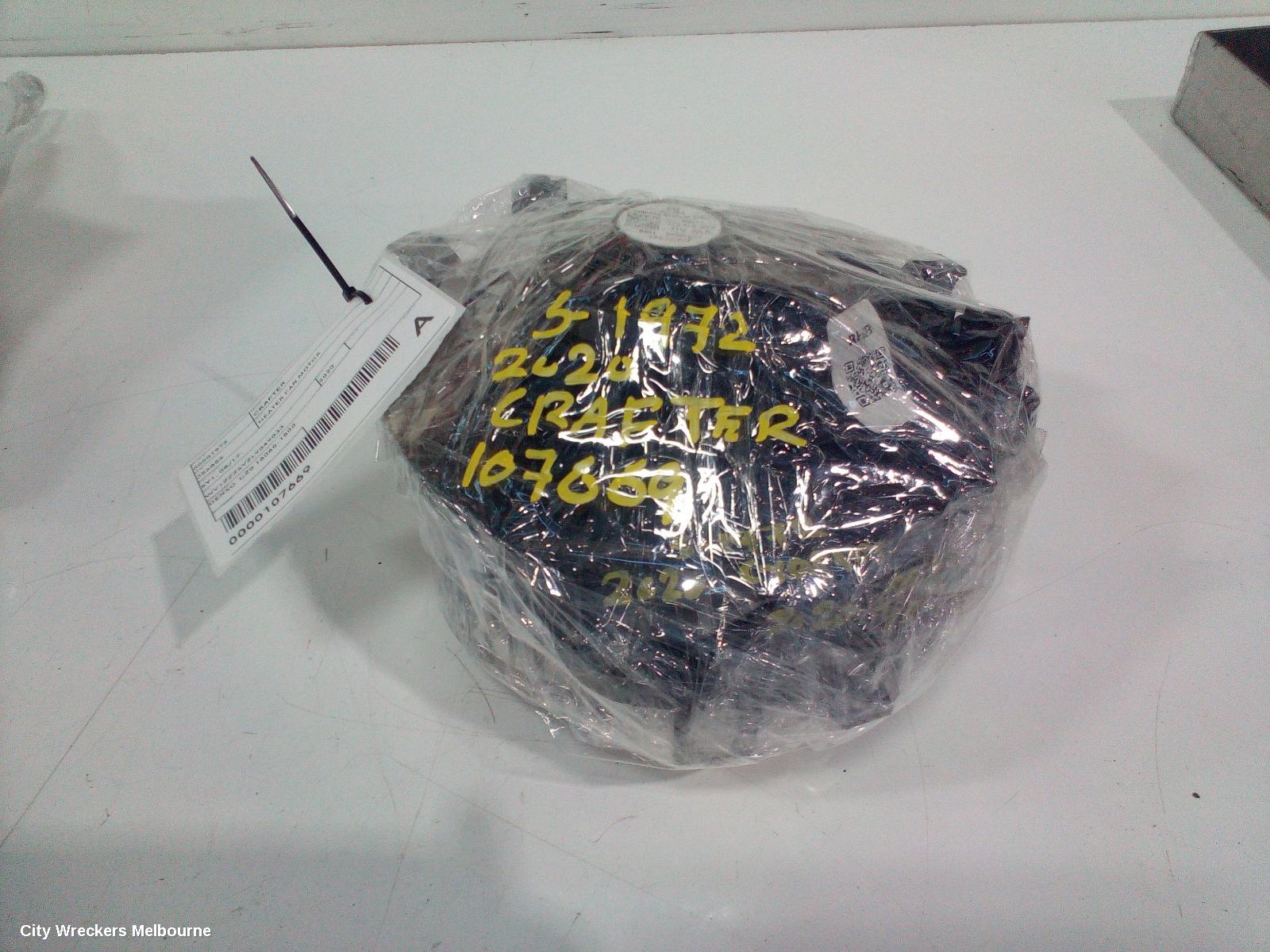 VOLKSWAGEN CRAFTER HEATER FAN MOTOR, SY1, 08/2017 ONWARDS