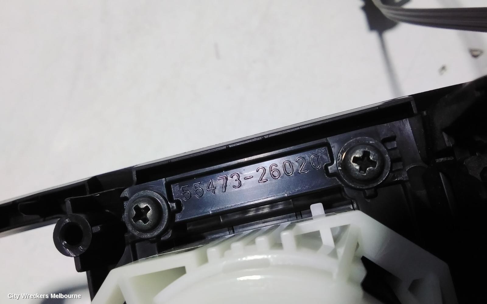 TOYOTA HIACE HEATER/AC CONTROLS, STANDARD TYPE, 300 SERIES, 04/2019 ONWARDS