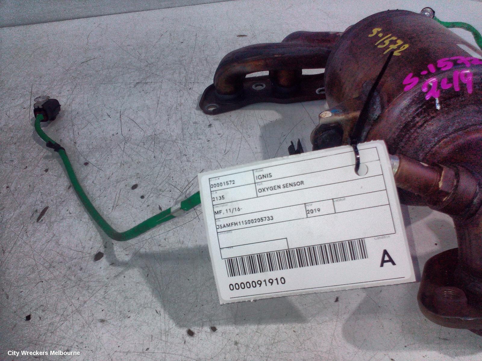 SUZUKI IGNIS OXYGEN SENSOR, MF, 11/2016 ONWARDS