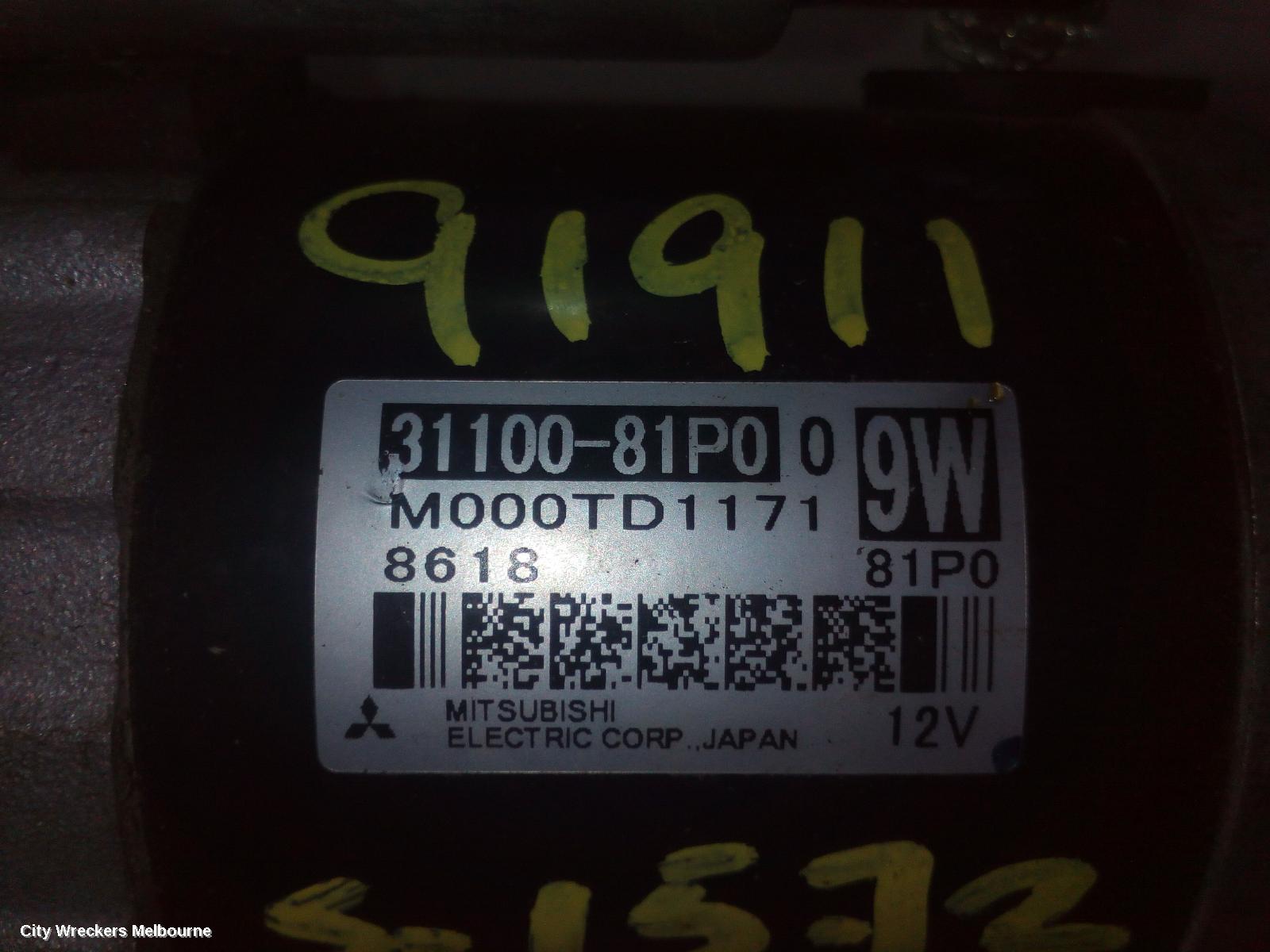 SUZUKI IGNIS STARTER, PETROL, 1.2, K12C, MF, 11/2016 ONWARDS