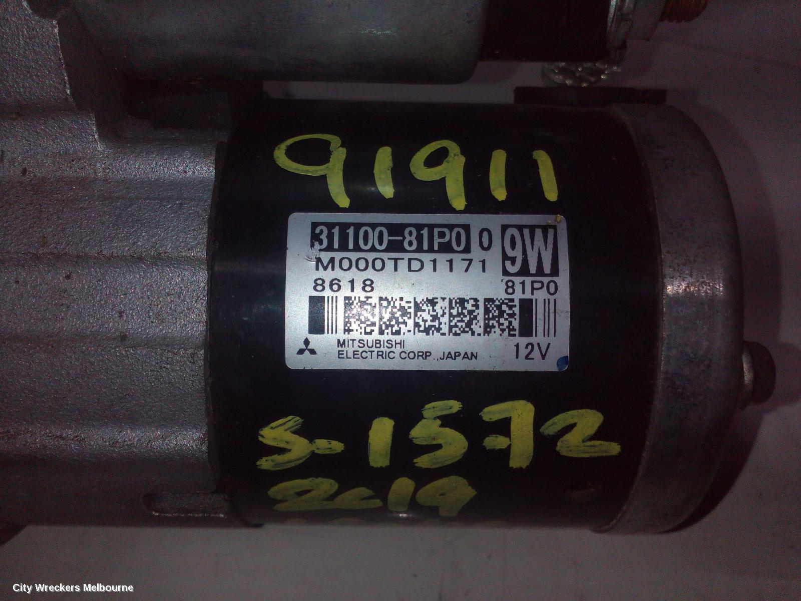 SUZUKI IGNIS STARTER, PETROL, 1.2, K12C, MF, 11/2016 ONWARDS