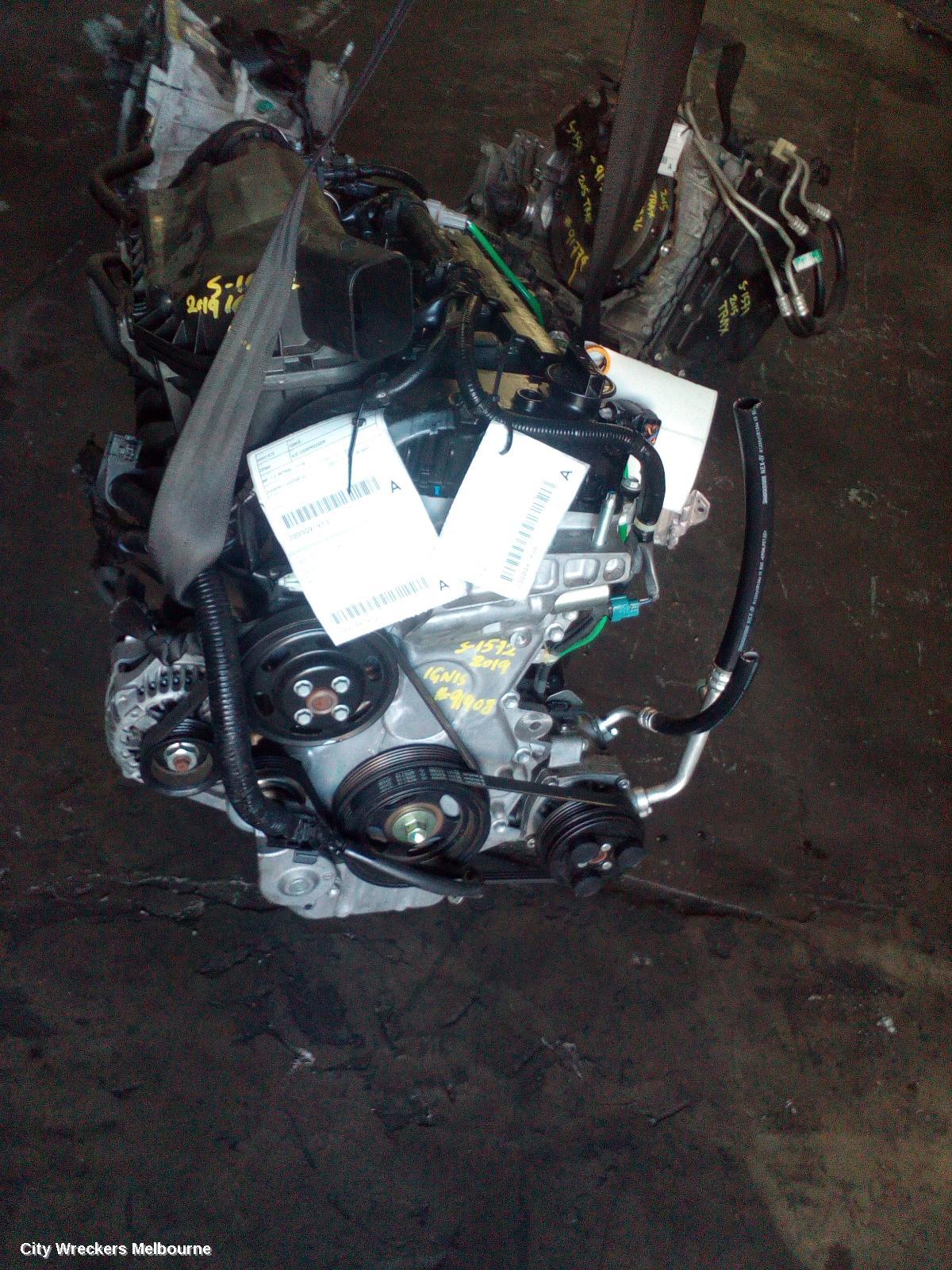 SUZUKI IGNIS ALTERNATOR, PETROL, 1.2, K12C, MF, 11/2016 ONWARDS