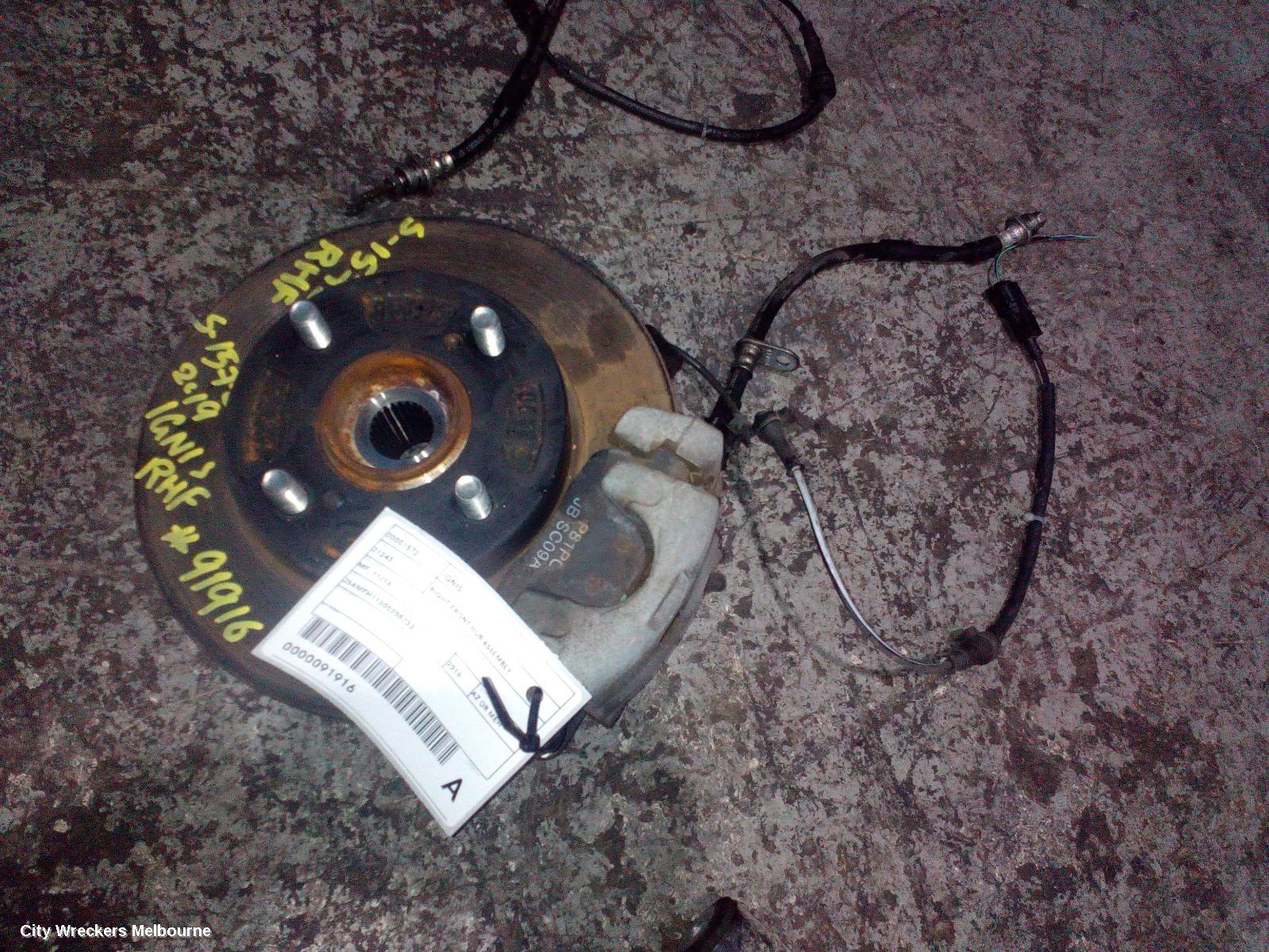 SUZUKI IGNIS RIGHT FRONT HUB ASSEMBLY, MF, 11/2016 ONWARDS
