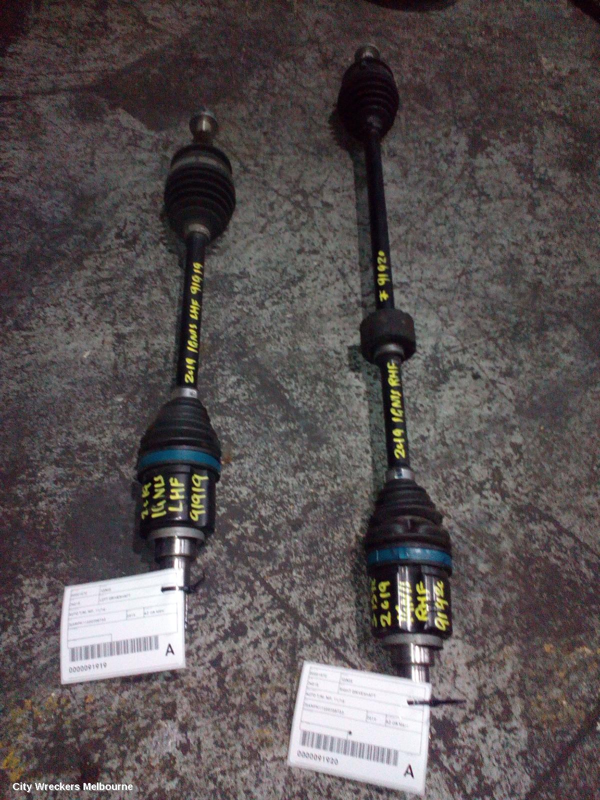SUZUKI IGNIS LEFT DRIVESHAFT, AUTO T/M, MF, 11/2016 ONWARDS