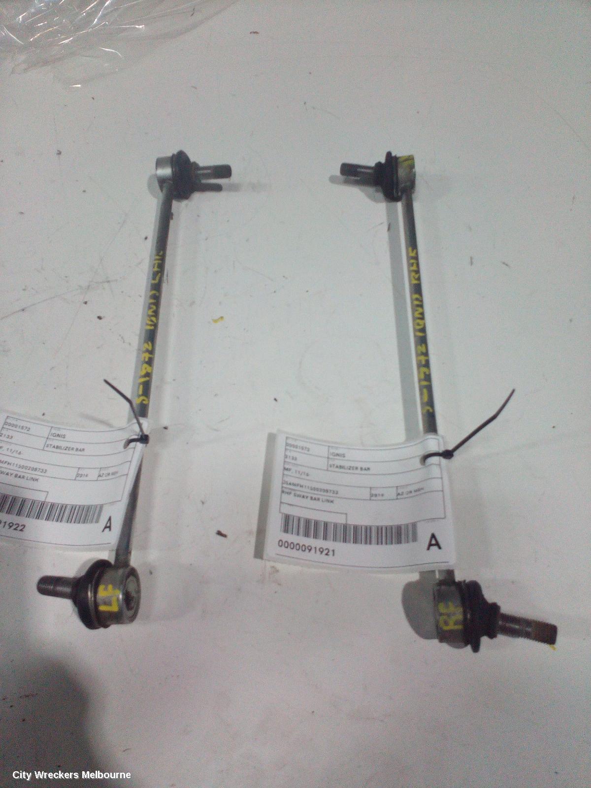 SUZUKI IGNIS STABILISER BAR, MF, 11/2016 ONWARDS