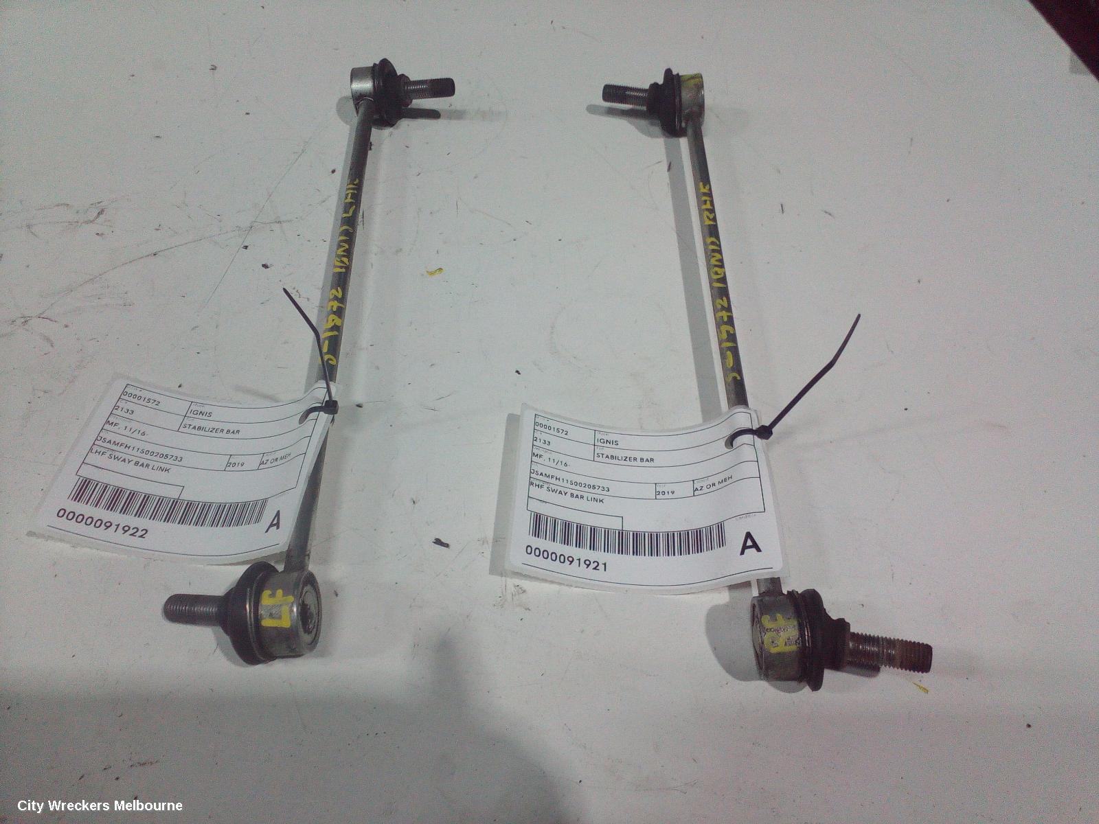SUZUKI IGNIS STABILISER BAR, MF, 11/2016 ONWARDS
