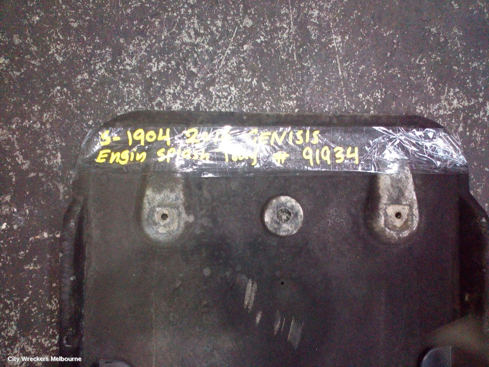 HYUNDAI GENESIS LOWER ENGINE SPLASH TRAY
