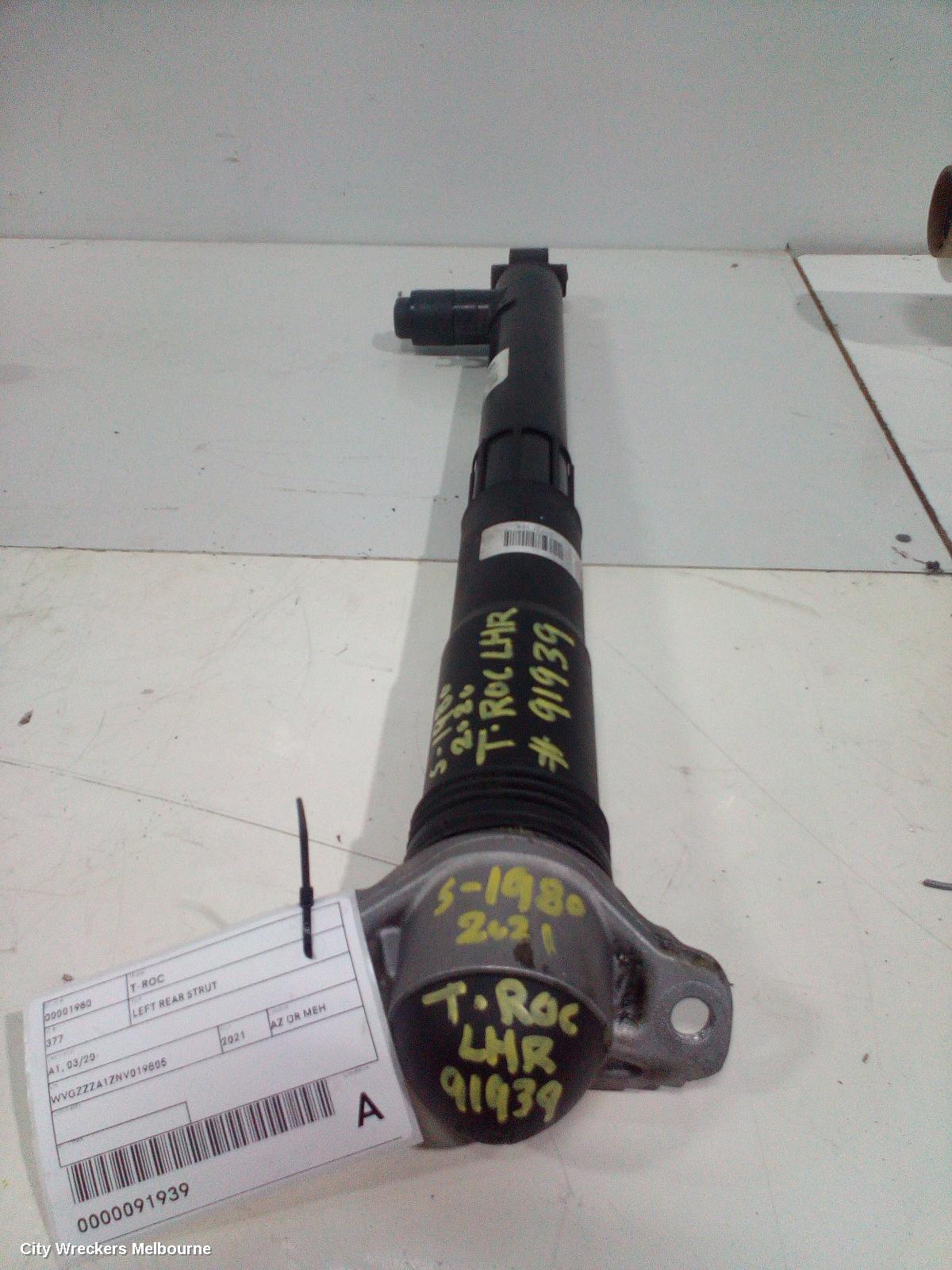 VOLKSWAGEN T-ROC LEFT REAR STRUT, A1, 03/2020 - 12/2025