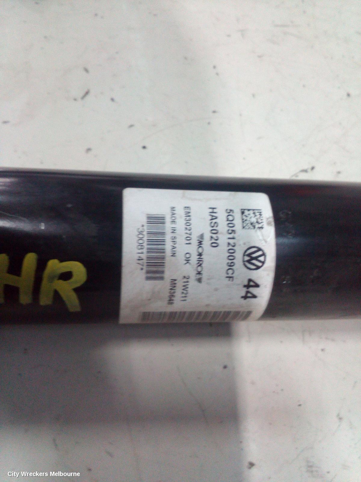 VOLKSWAGEN T-ROC RIGHT REAR STRUT, A1, 03/2020 - 12/2025
