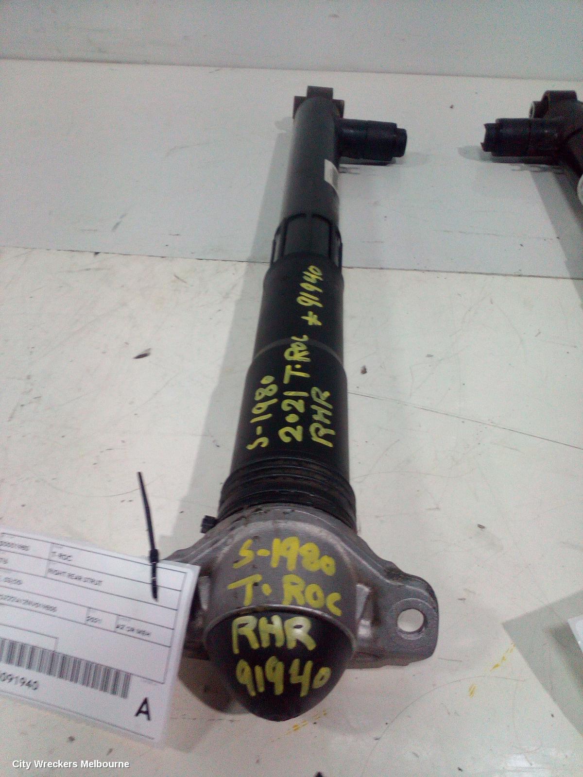 VOLKSWAGEN T-ROC RIGHT REAR STRUT, A1, 03/2020 - 12/2025