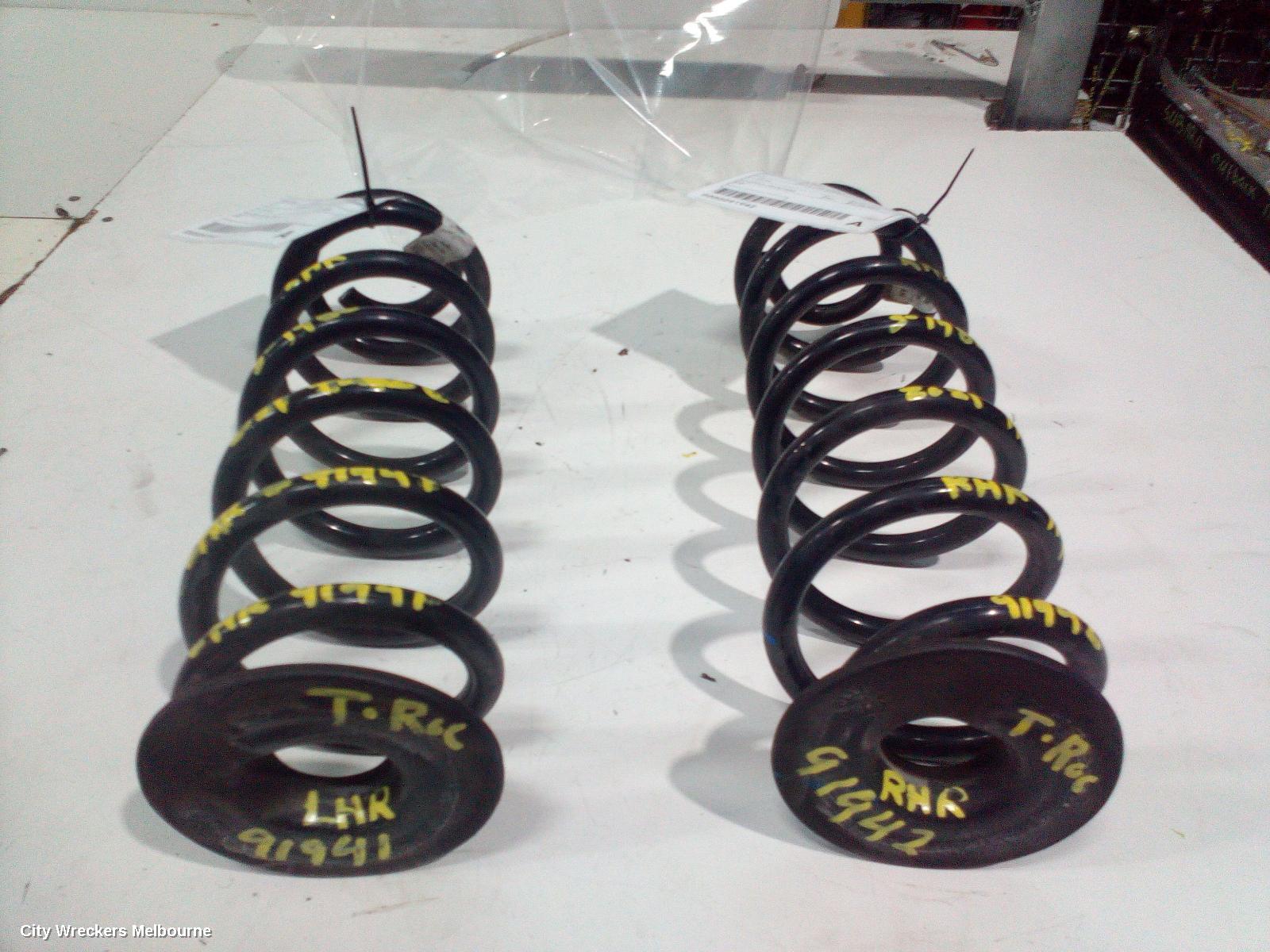 VOLKSWAGEN T-ROC REAR COIL SPRING, A1, 03/2020 - 12/2025