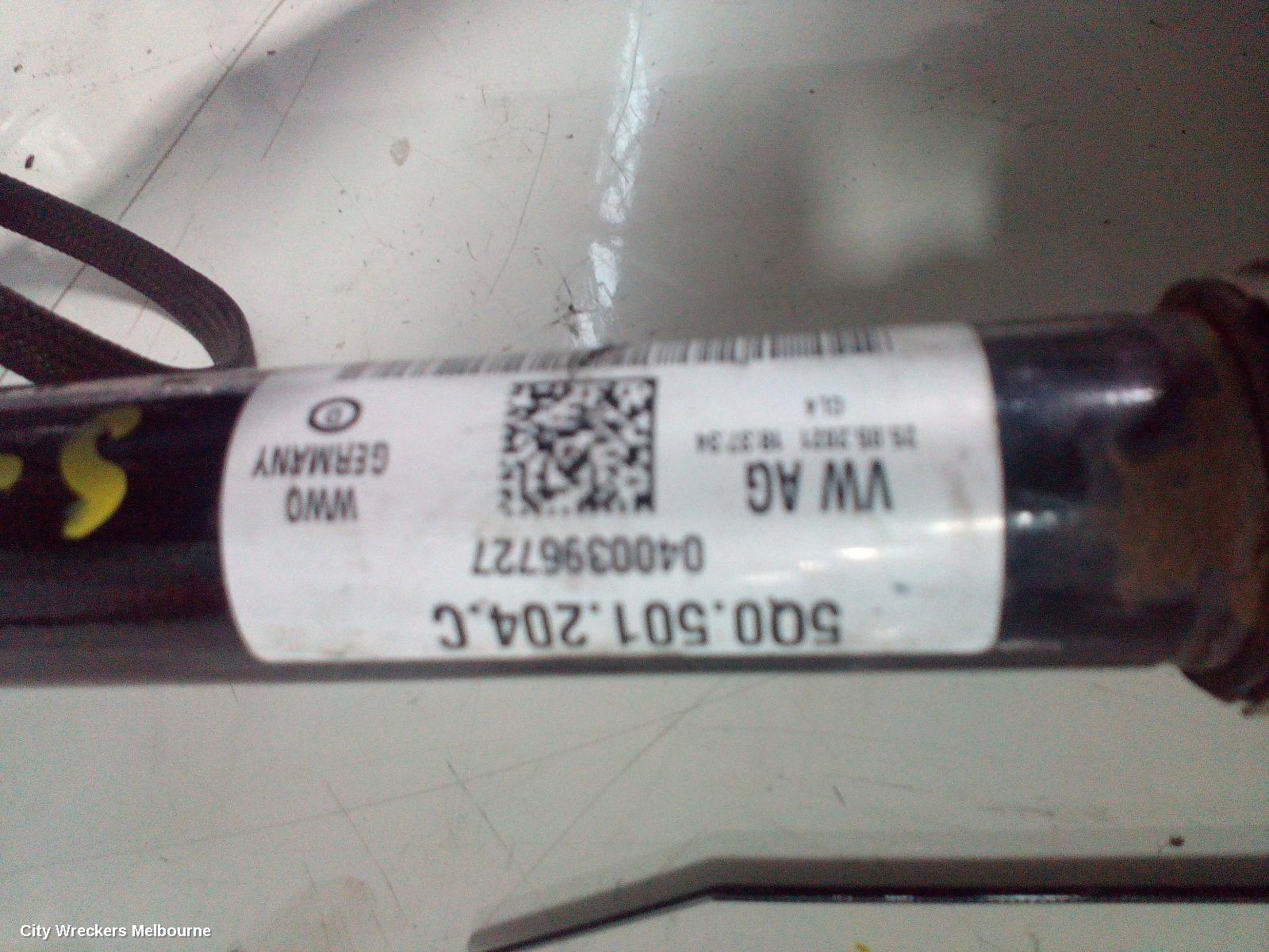 VOLKSWAGEN T-ROC RIGHT DRIVESHAFT, REAR, AUTO T/M, 4WD, 03/2020 ONWARDS