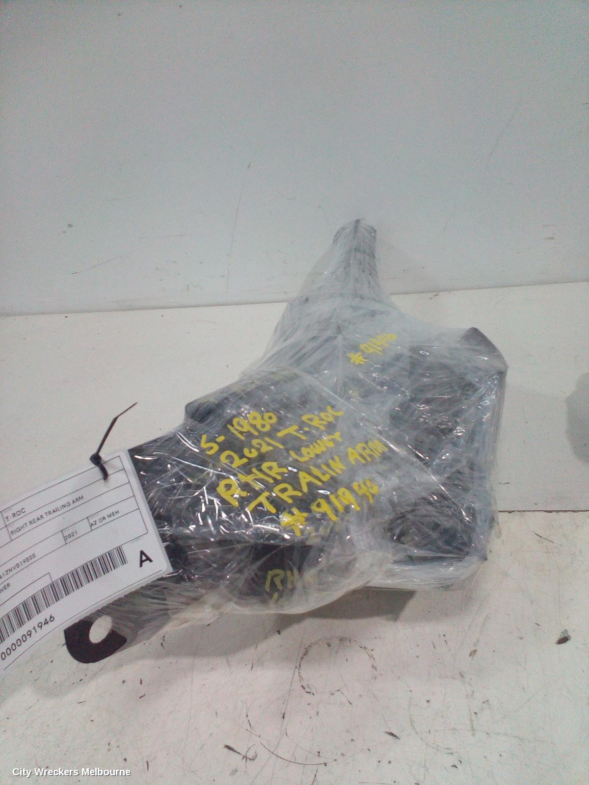 VOLKSWAGEN T-ROC RIGHT REAR TRAILING ARM, A1, LOWER CONTROL ARM, 03/2020 ONWARDS