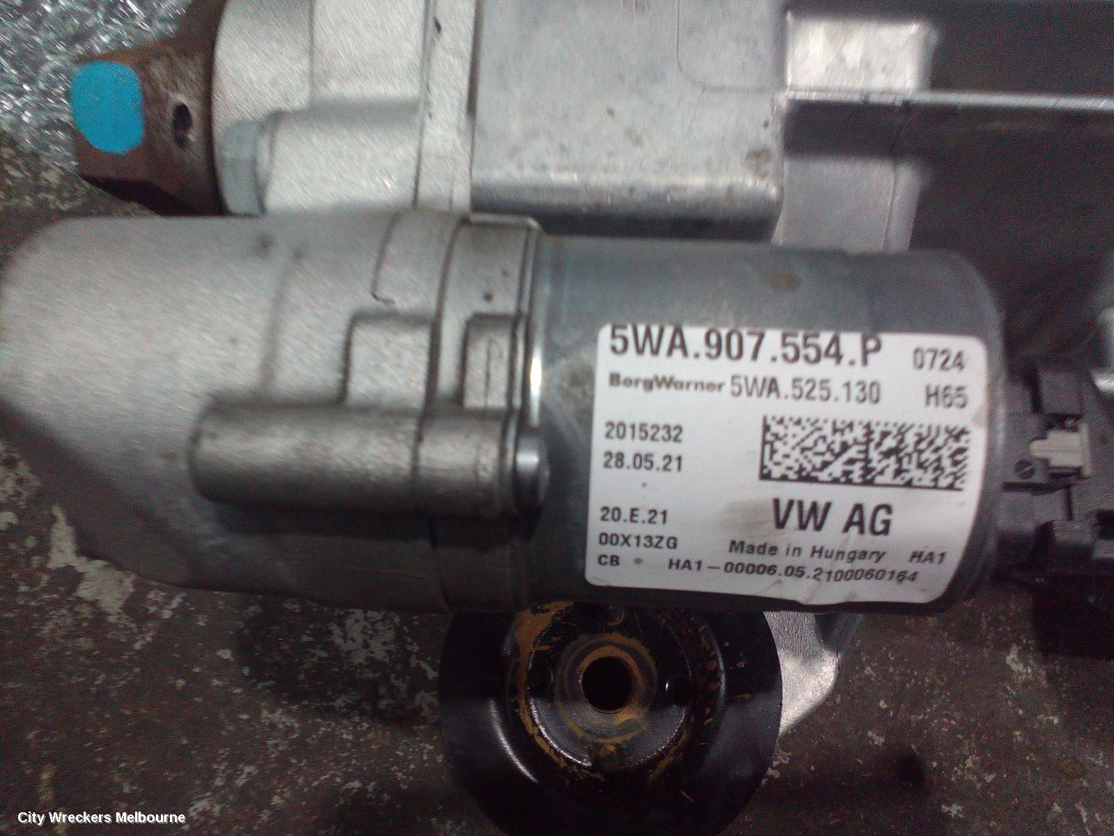 VOLKSWAGEN T-ROC DIFFERENTIAL CENTRE, REAR, PETROL, 2.0, TURBO, A1, 03/2020 ONWARDS