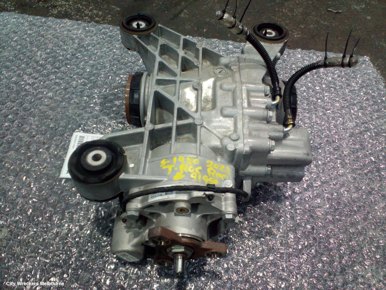 VOLKSWAGEN T-ROC DIFFERENTIAL CENTRE, REAR, PETROL, 2.0, TURBO, A1, 03/2020 ONWARDS