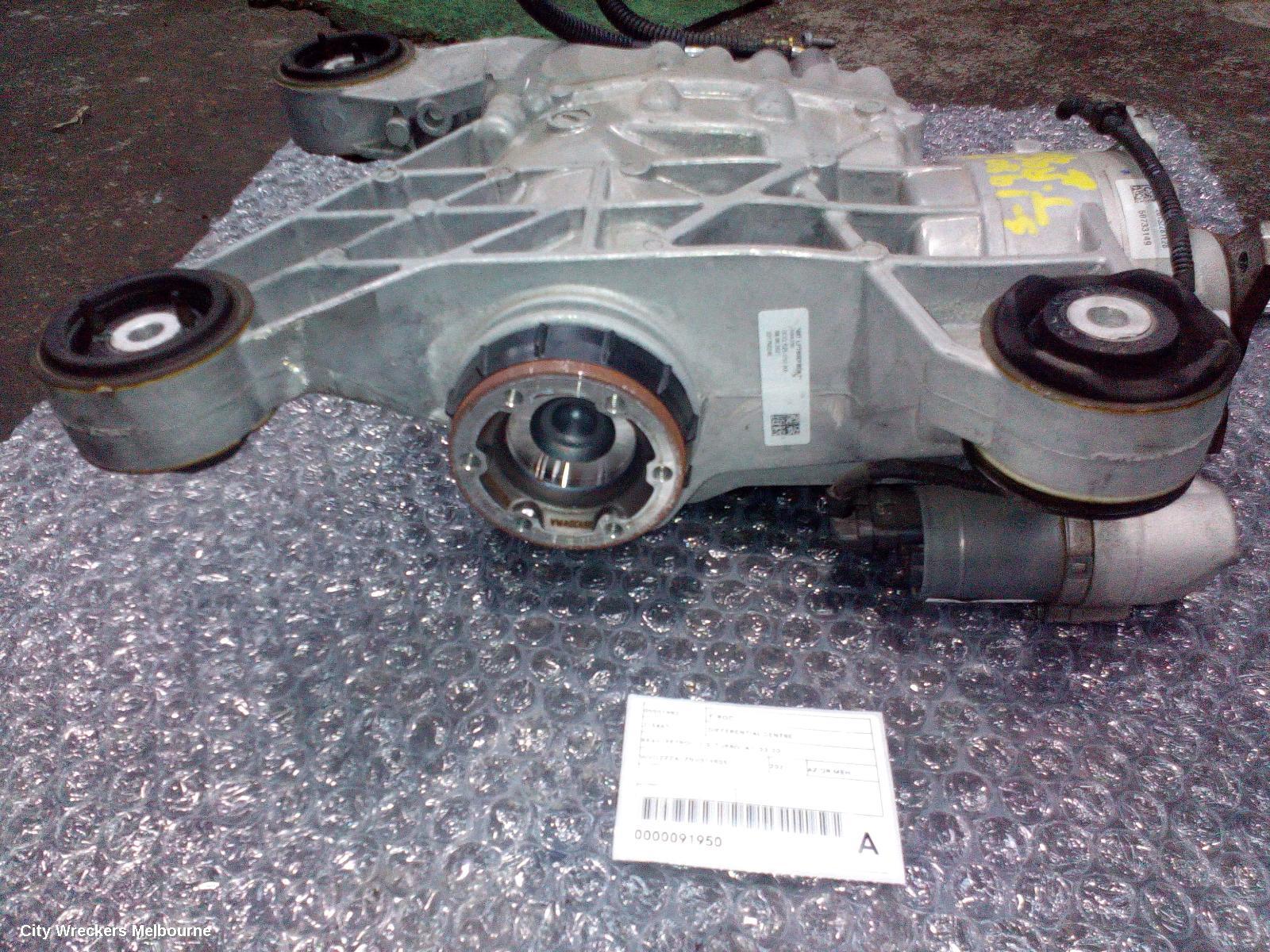 VOLKSWAGEN T-ROC DIFFERENTIAL CENTRE, REAR, PETROL, 2.0, TURBO, A1, 03/2020 ONWARDS
