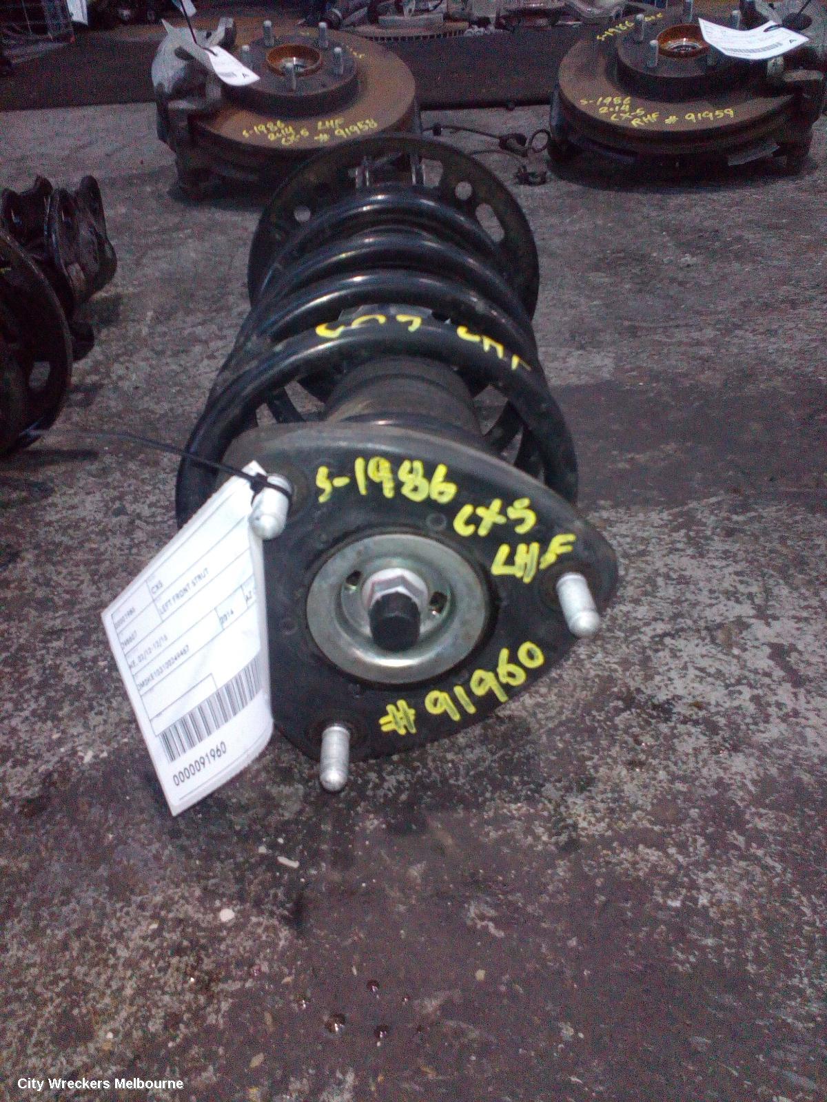 MAZDA CX5 LEFT FRONT STRUT, KE, 02/2012 - 12/2016