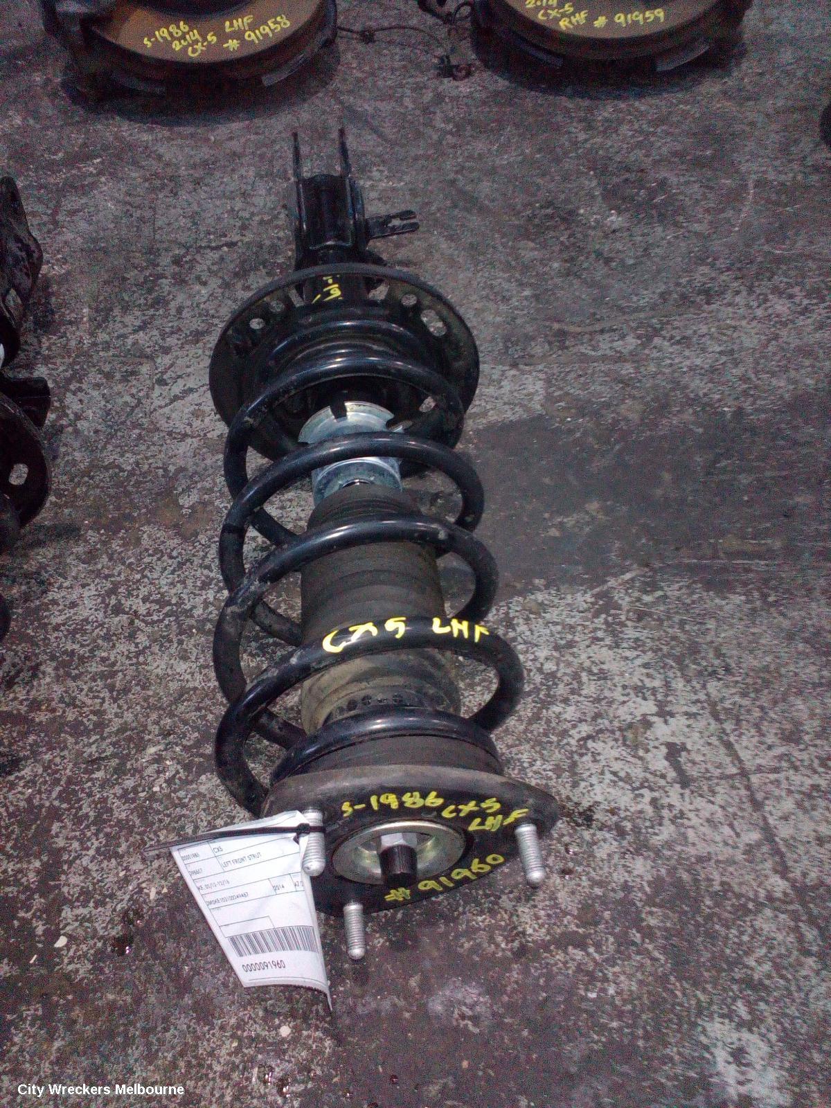 MAZDA CX5 LEFT FRONT STRUT, KE, 02/2012 - 12/2016