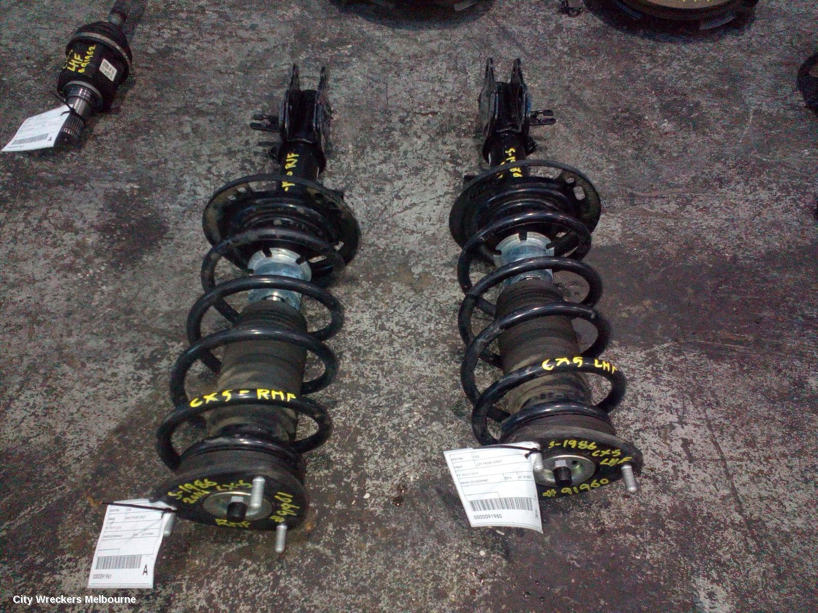 MAZDA CX5 LEFT FRONT STRUT, KE, 02/2012 - 12/2016