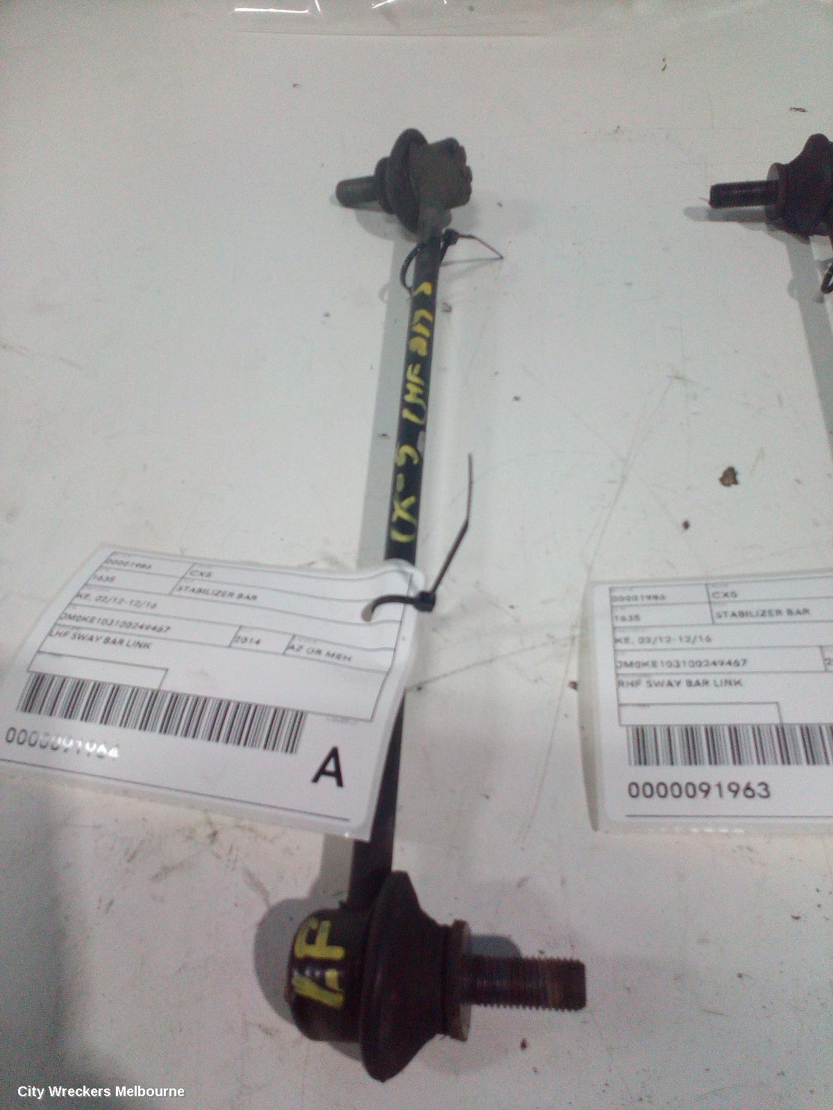 MAZDA CX5 STABILISER BAR, KE, LH FRONT SWAY BAR LINK, 02/2012 - 12/2016