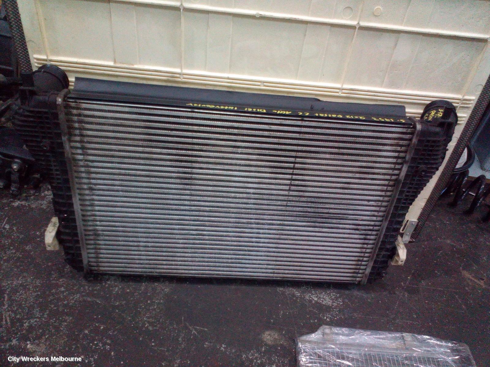 VOLKSWAGEN PASSAT INTERCOOLER, DIESEL, 2.0, CFGB/CFGC CODE, 3CC, 06/2011 - 12/2016