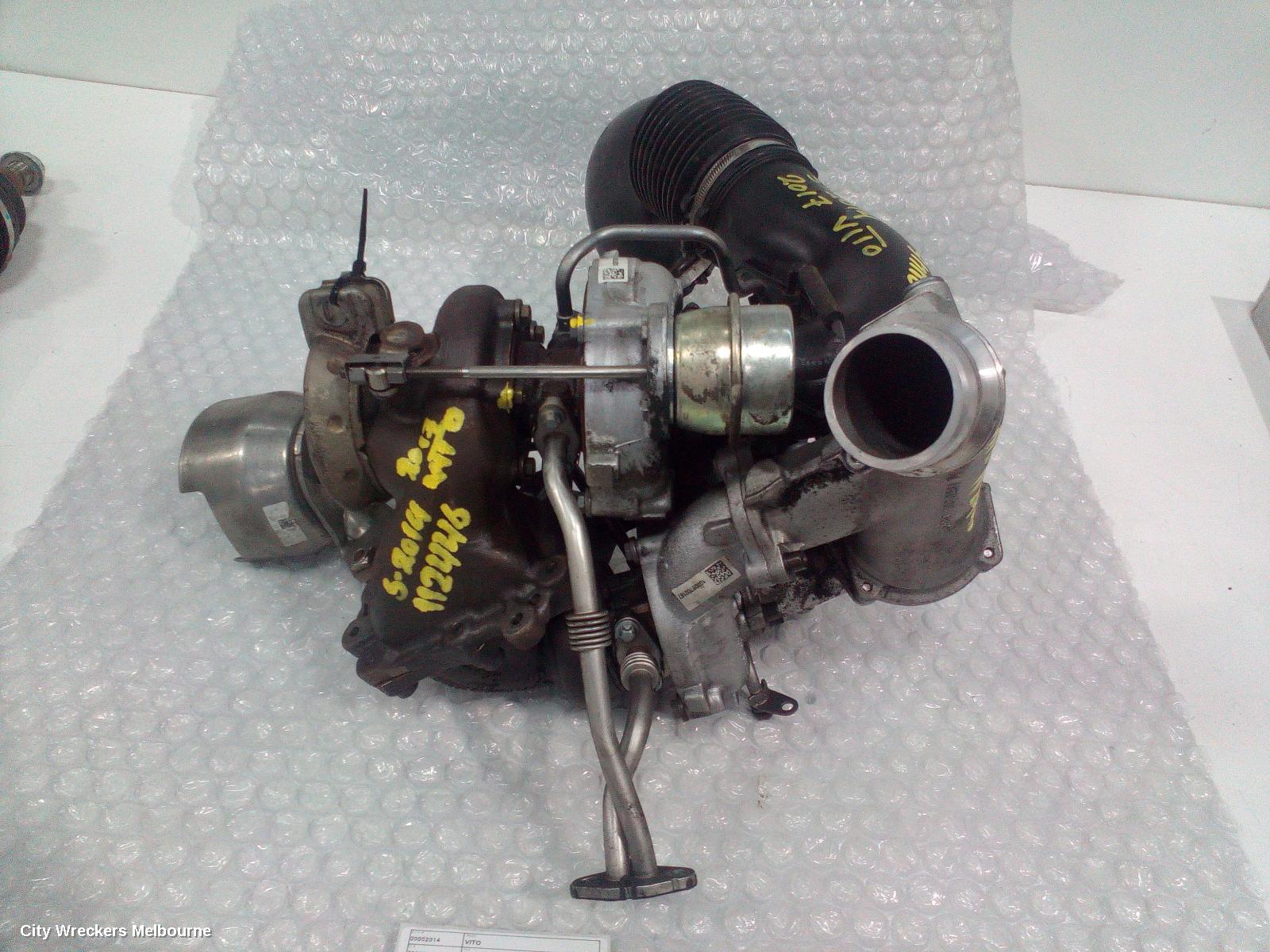 MERCEDES VITO TURBO SUPERCHARGER, DIESEL, 2.1, 447, 03/2015 ONWARDS