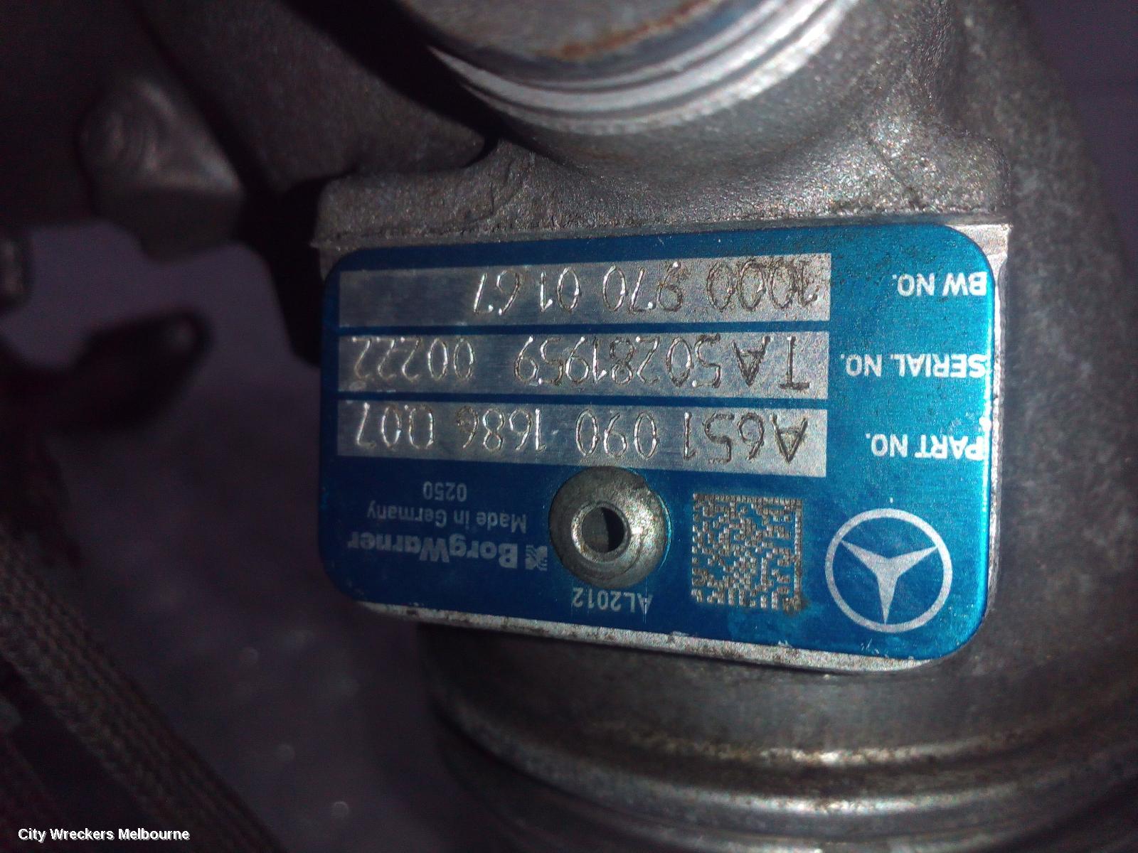 MERCEDES VITO TURBO SUPERCHARGER, DIESEL, 2.1, 447, 03/2015 ONWARDS