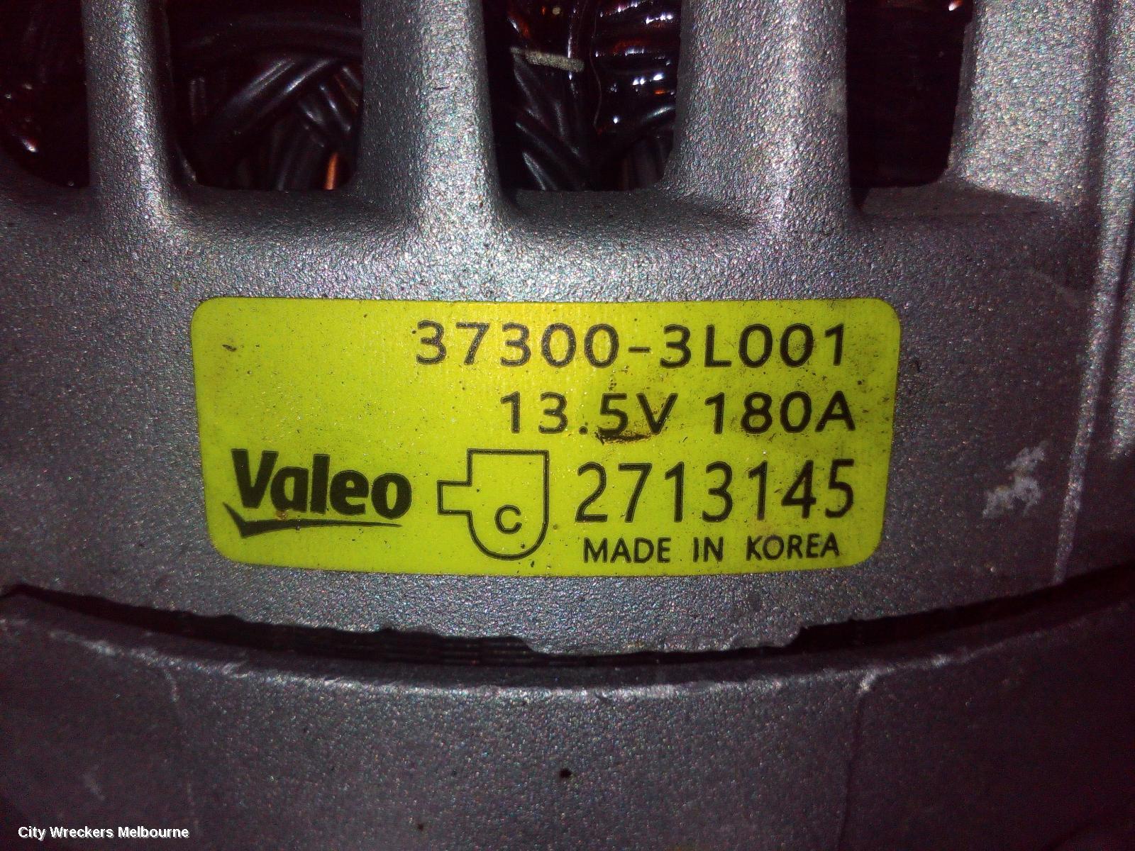 KIA STINGER ALTERNATOR, PETROL, 3.3, G6DP, CK, 06/2017 ONWARDS
