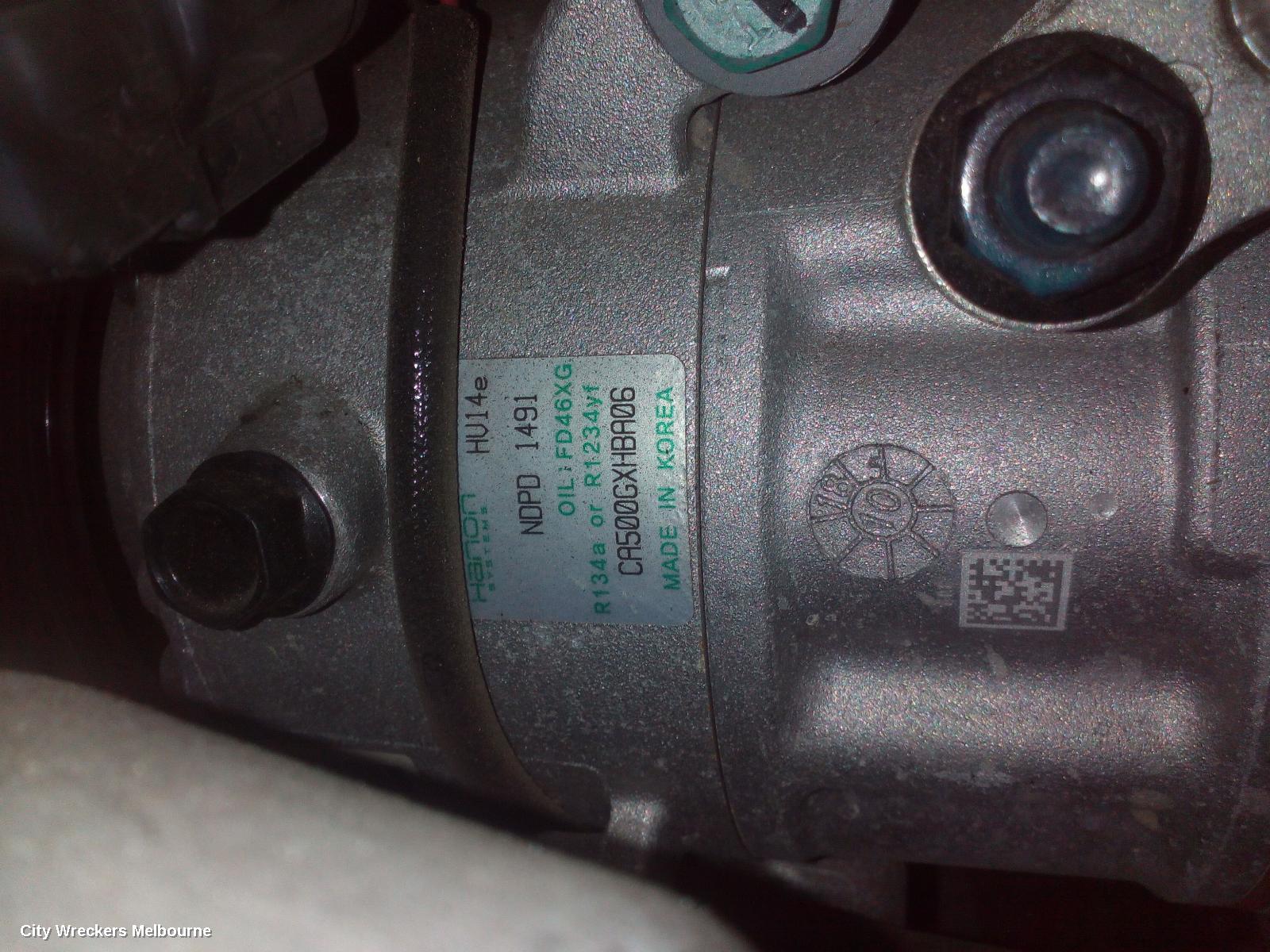 KIA STINGER A/C COMPRESSOR, CK, 3.3, G6DP, PETROL, 06/2017 ONWARDS