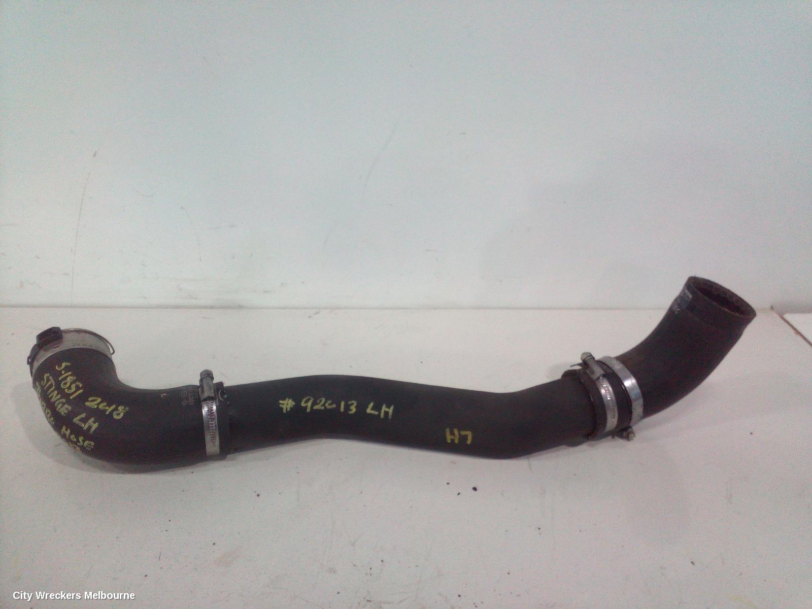 KIA STINGER, CK, 06/2017 - 04/2023, LH TURBO HOSE : 92013