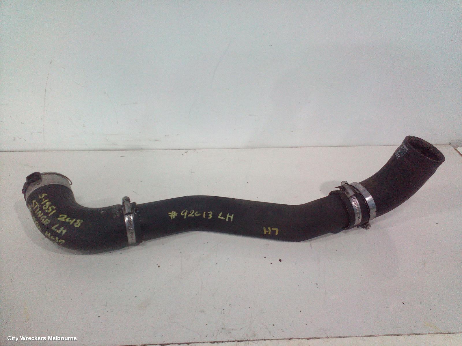 KIA STINGER, CK, 06/2017 - 04/2023, LH TURBO HOSE : 92013