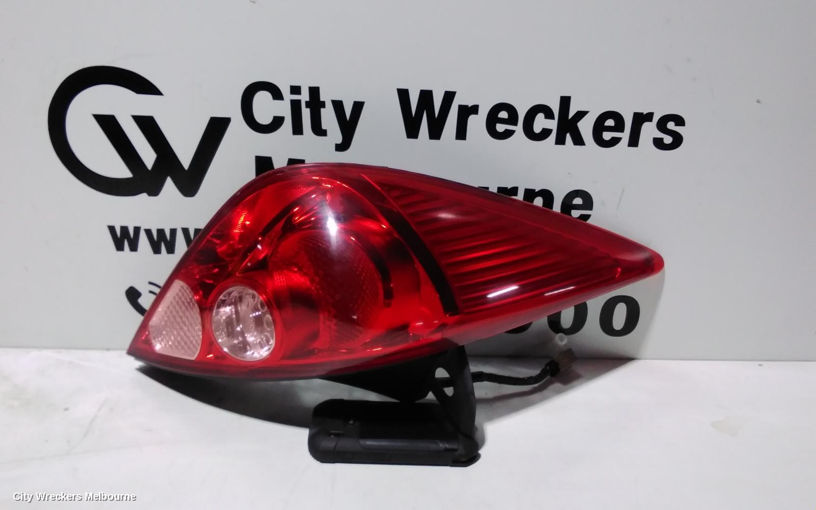 NISSAN TIIDA LEFT TAILLIGHT, C11, HATCH, LENS# 4086, 09/2004 - 11/2009  (AUS ONLY)