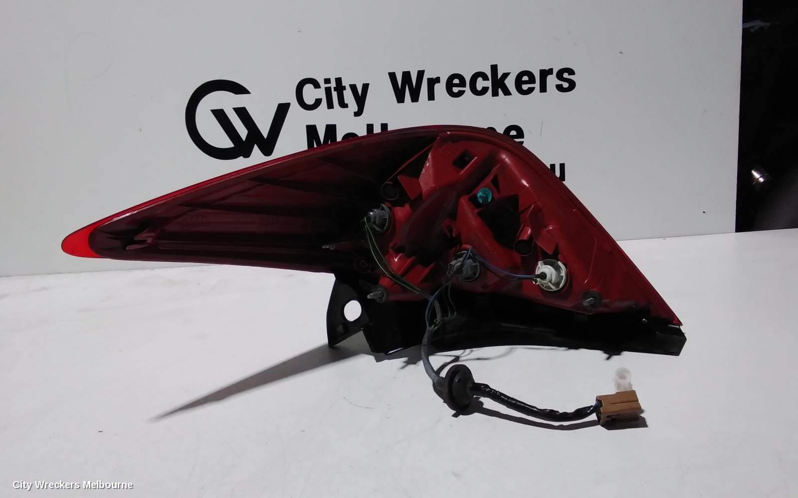 NISSAN TIIDA LEFT TAILLIGHT, C11, HATCH, LENS# 4086, 09/2004 - 11/2009  (AUS ONLY)