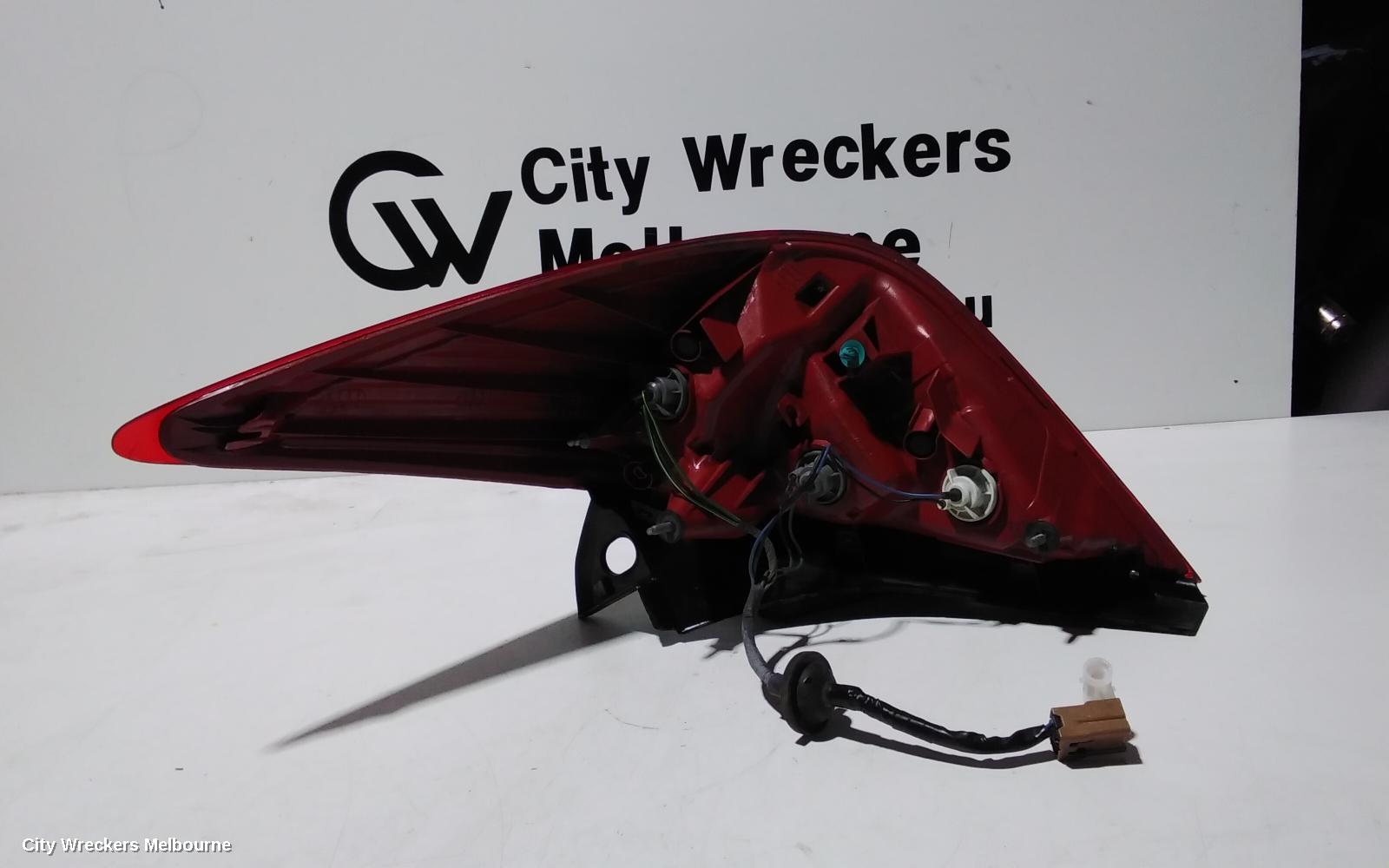 NISSAN TIIDA LEFT TAILLIGHT, C11, HATCH, LENS# 4086, 09/2004 - 11/2009  (AUS ONLY)