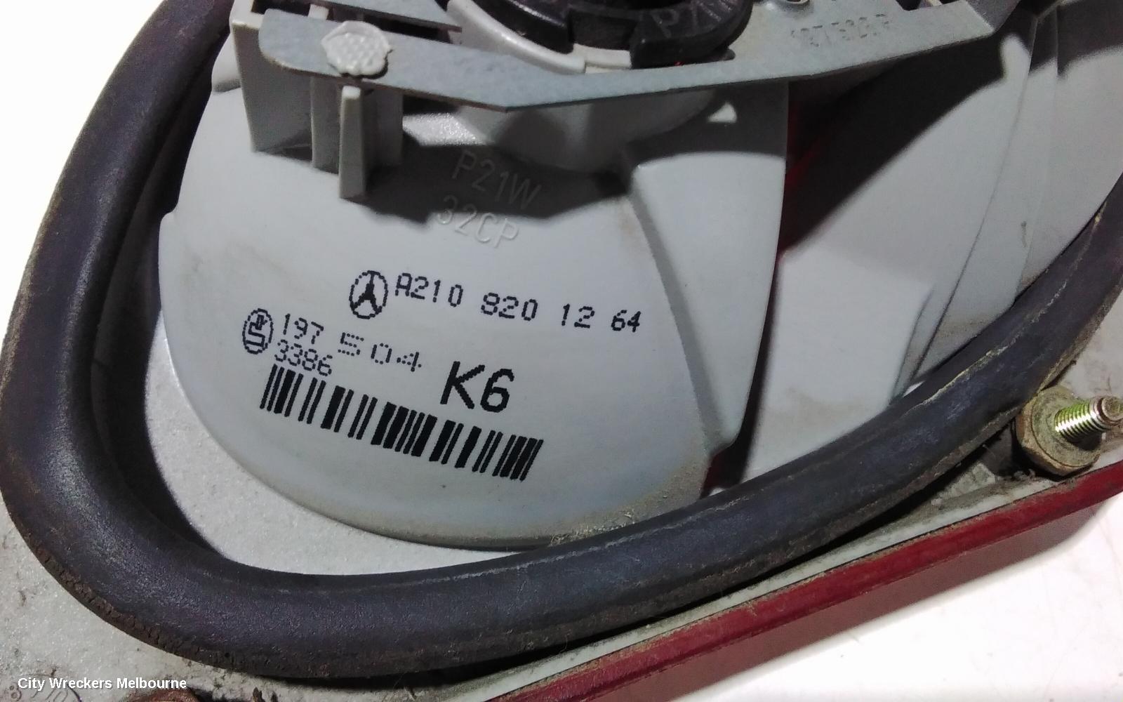 MERCEDES E CLASS REAR GARNISH, W210 SEDAN RH 01/1996 - 11/1999