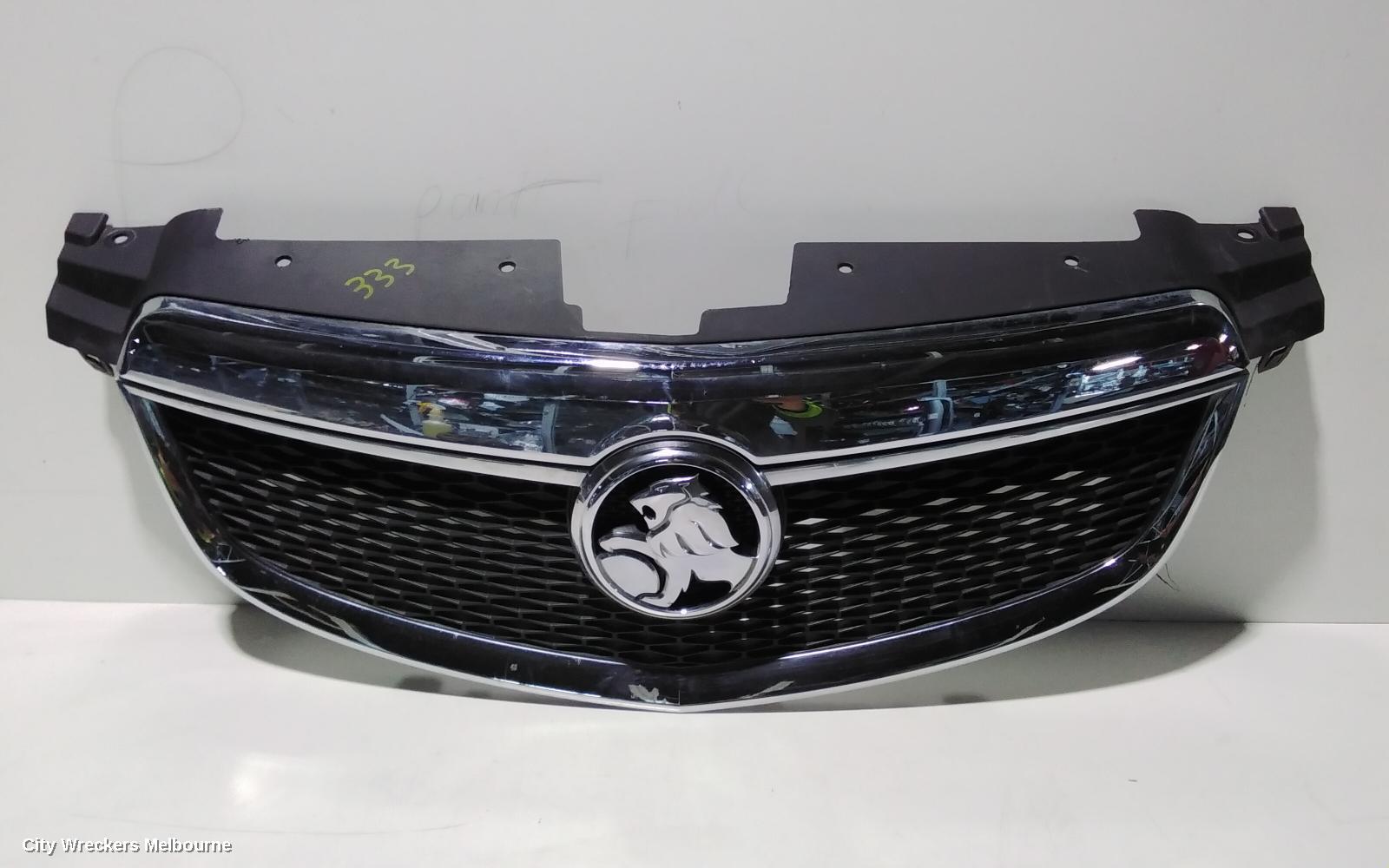HOLDEN CRUZE GRILLE, RADIATOR GRILLE, JH, SEDAN/HATCH, CD/CDX/EQUIPE, 03/2011 - 06/2012
