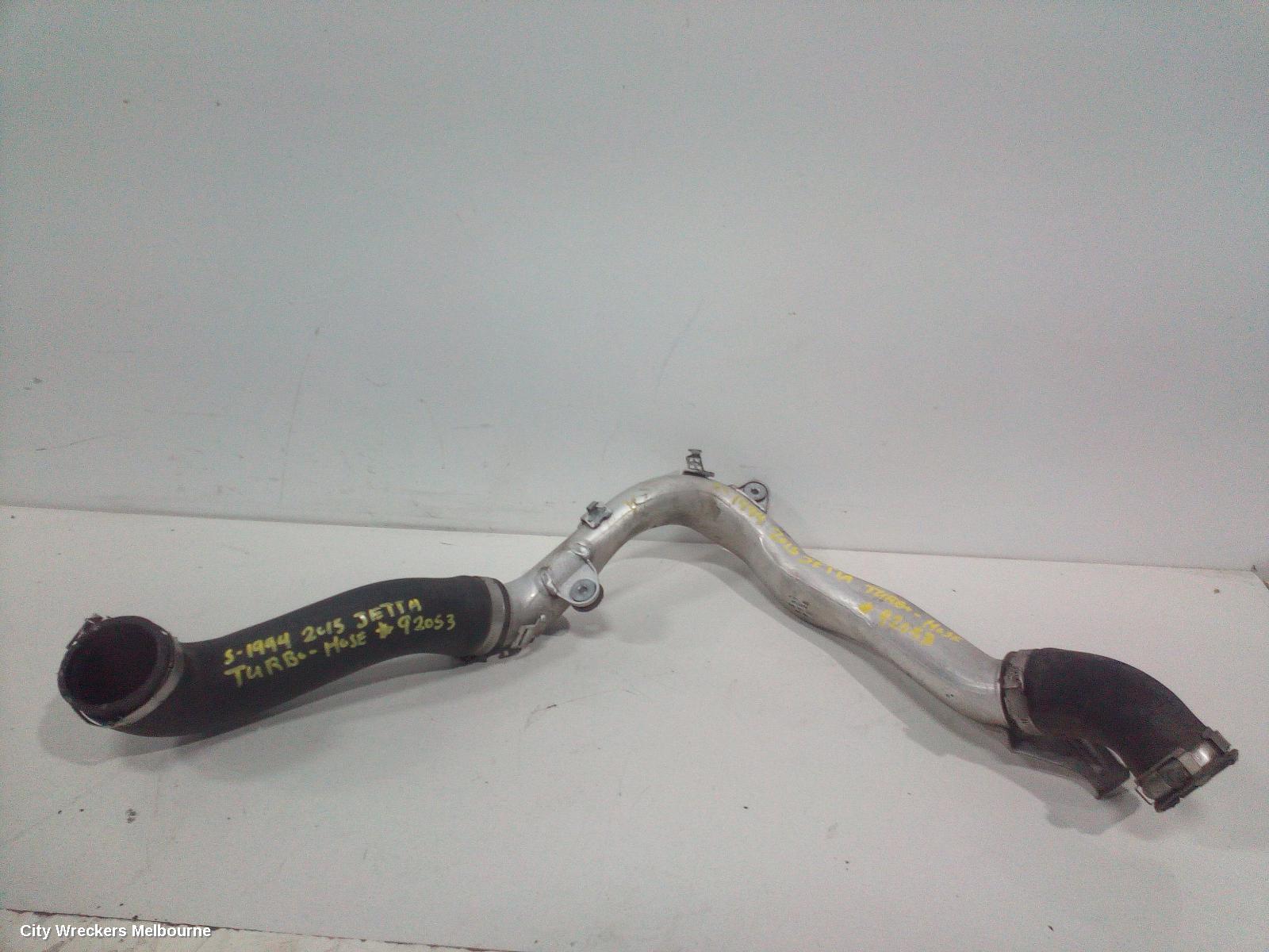 VOLKSWAGEN JETTA, 1B, 02/2011 ONWARDS, TURBO HOSE: 92053