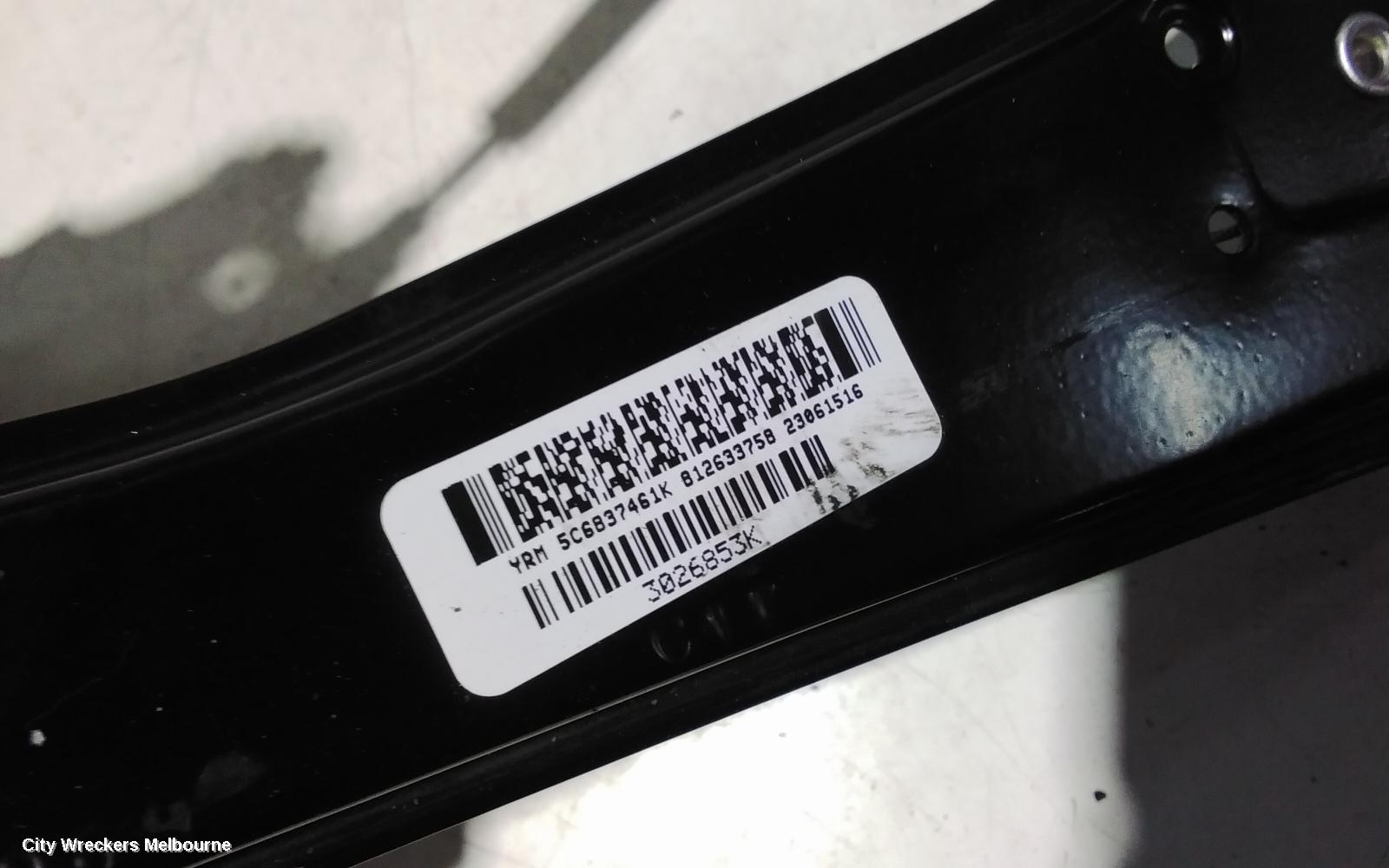 VOLKSWAGEN JETTA LEFT FRONT WINDOW REG/MOTOR, 1B, 02/2011 - 12/2017