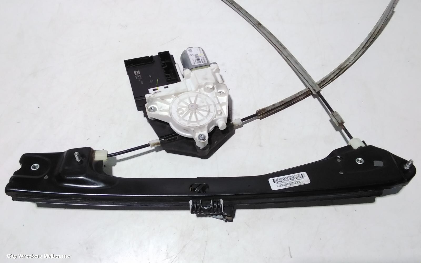 VOLKSWAGEN JETTA LEFT FRONT WINDOW REG/MOTOR, 1B, 02/2011 - 12/2017