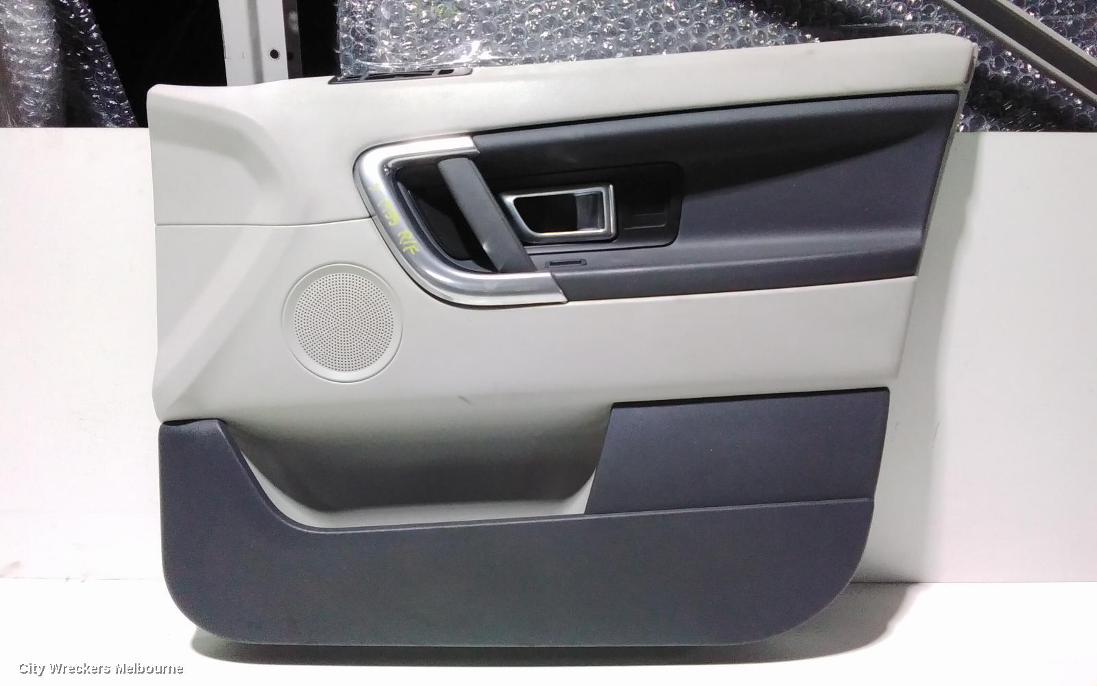 LAND ROVER DISCOVERY SPORT DOOR TRIM, RH FRONT, L550, LEATHER, BLACK, SE/HSE, 01/2015 - 06/2019