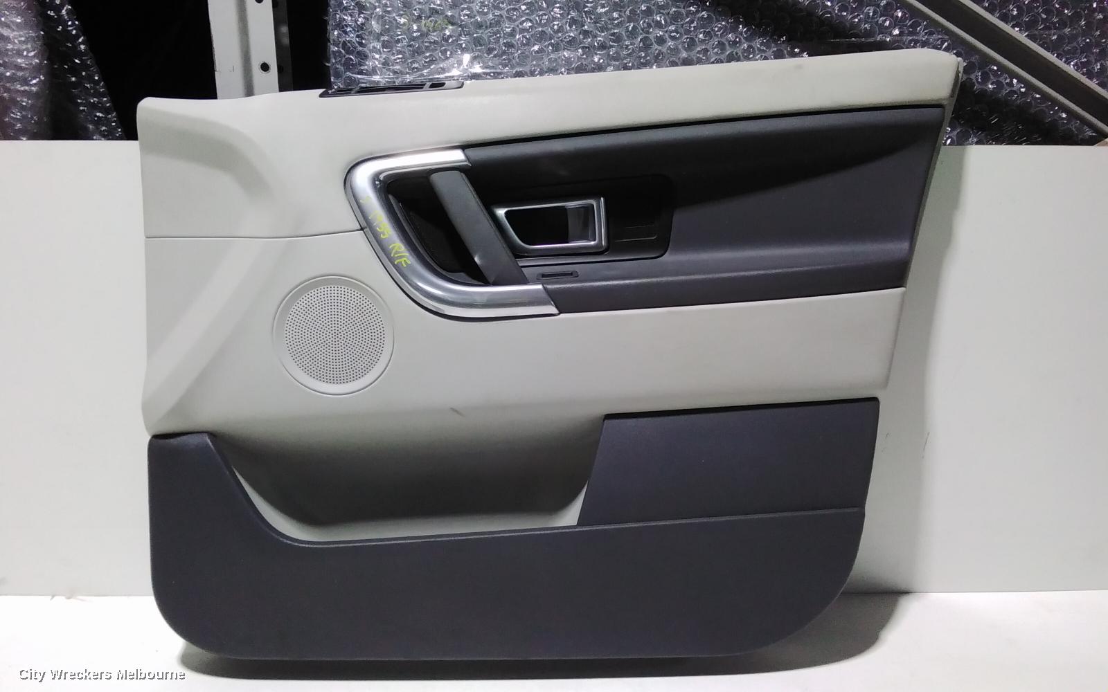 LAND ROVER DISCOVERY SPORT DOOR TRIM, RH FRONT, L550, LEATHER, BLACK, SE/HSE, 01/2015 - 06/2019