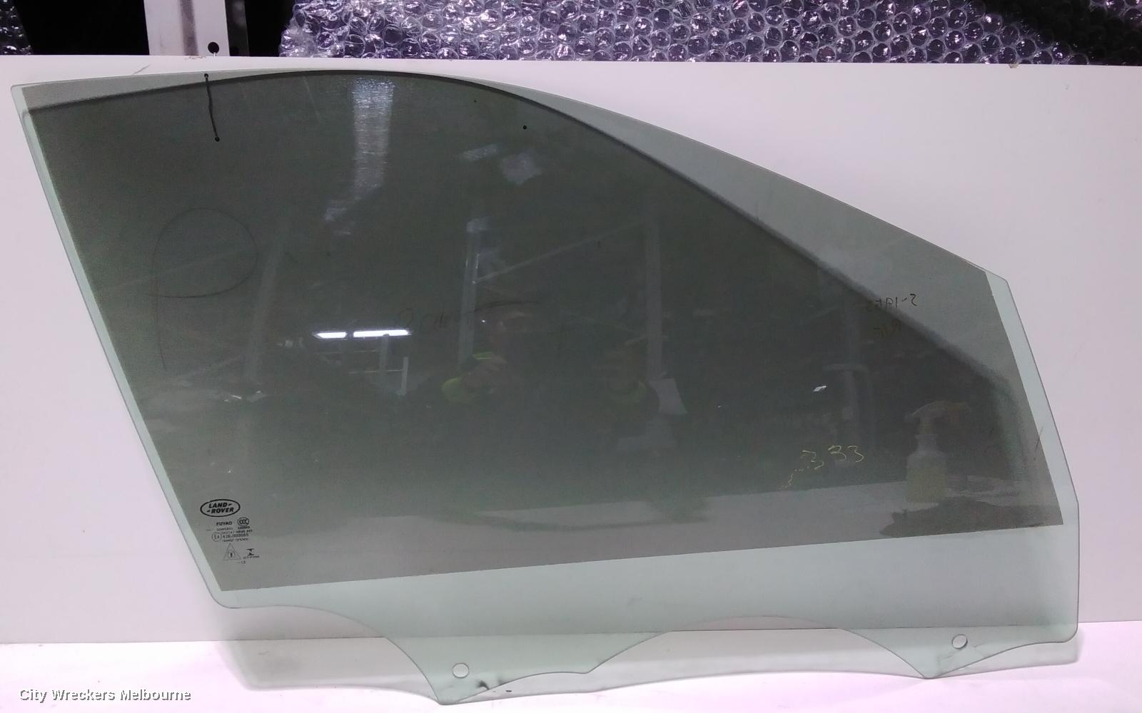 LAND ROVER DISCOVERY SPORT RIGHT FRONT DOOR WINDOW, L550, 01/2015 ONWARDS