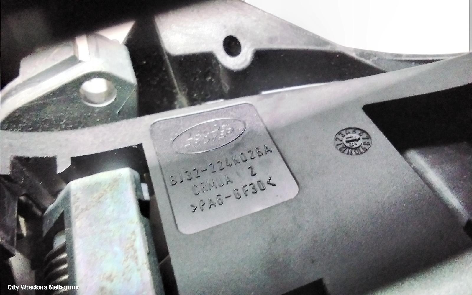 LAND ROVER DISCOVERY SPORT DOOR HANDLE, RH FRONT, OUTER, COLOUR CODED, NON CHROME INSERT TYPE, L550, 01/2015 - 06/2019