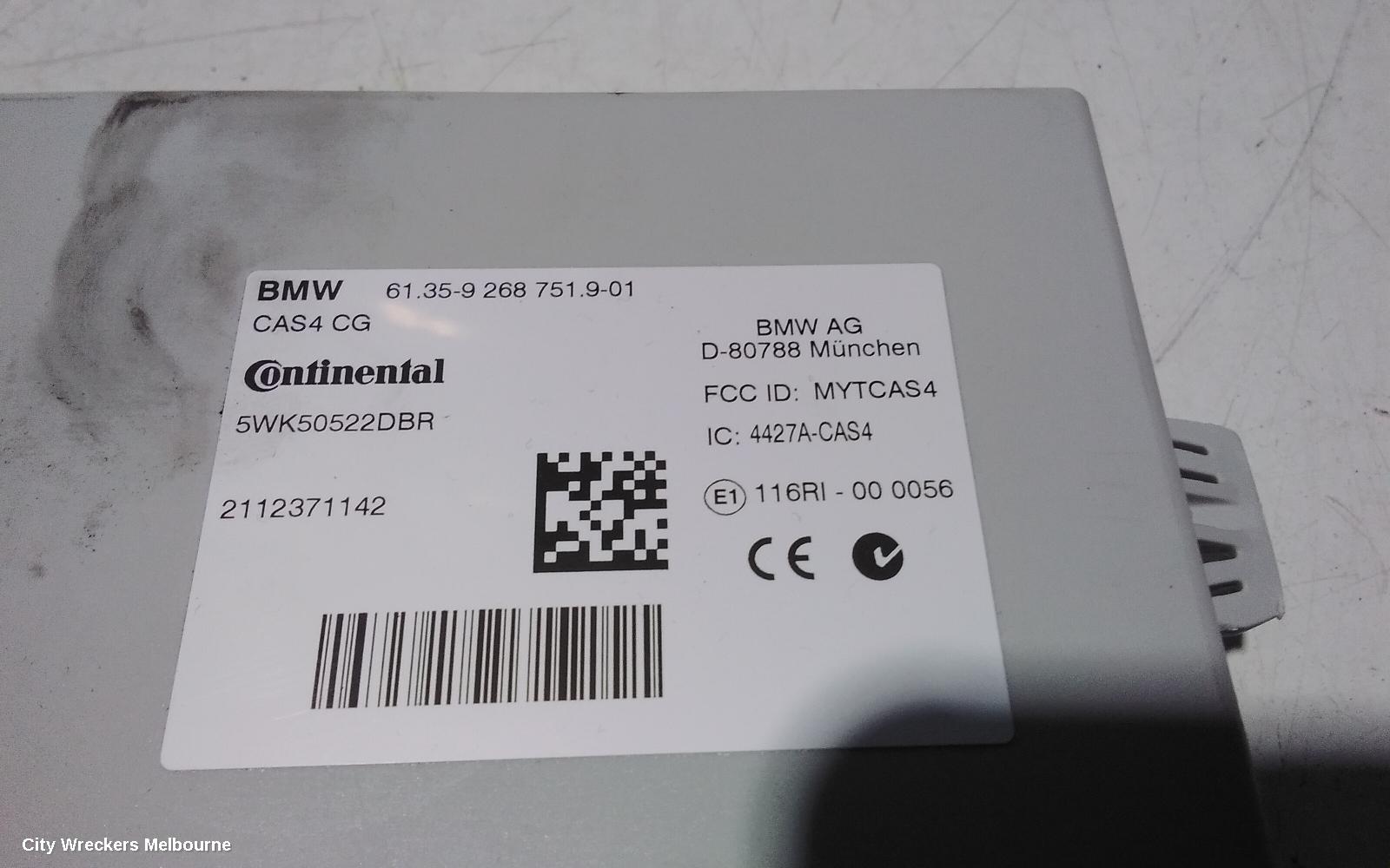 BMW 5 SERIES ECU, CAS CONTROL MODULE, F07/F10/F11, 02/2010 - 10/2017