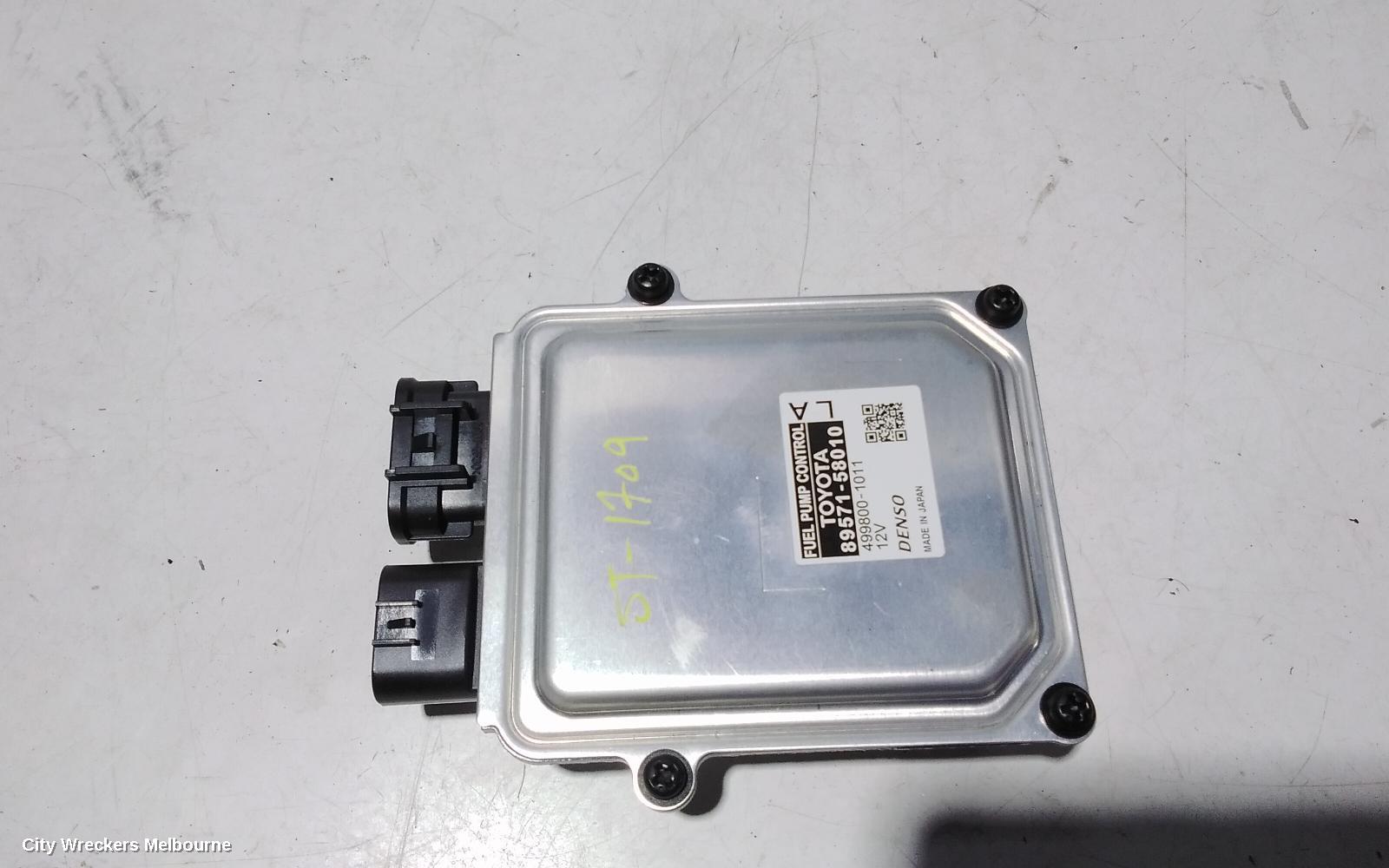 TOYOTA HIACE, 300 SERIES, 02/2019 ONWARDS, 89571-58010 COMPUTER, FUEL PUMP: 92094